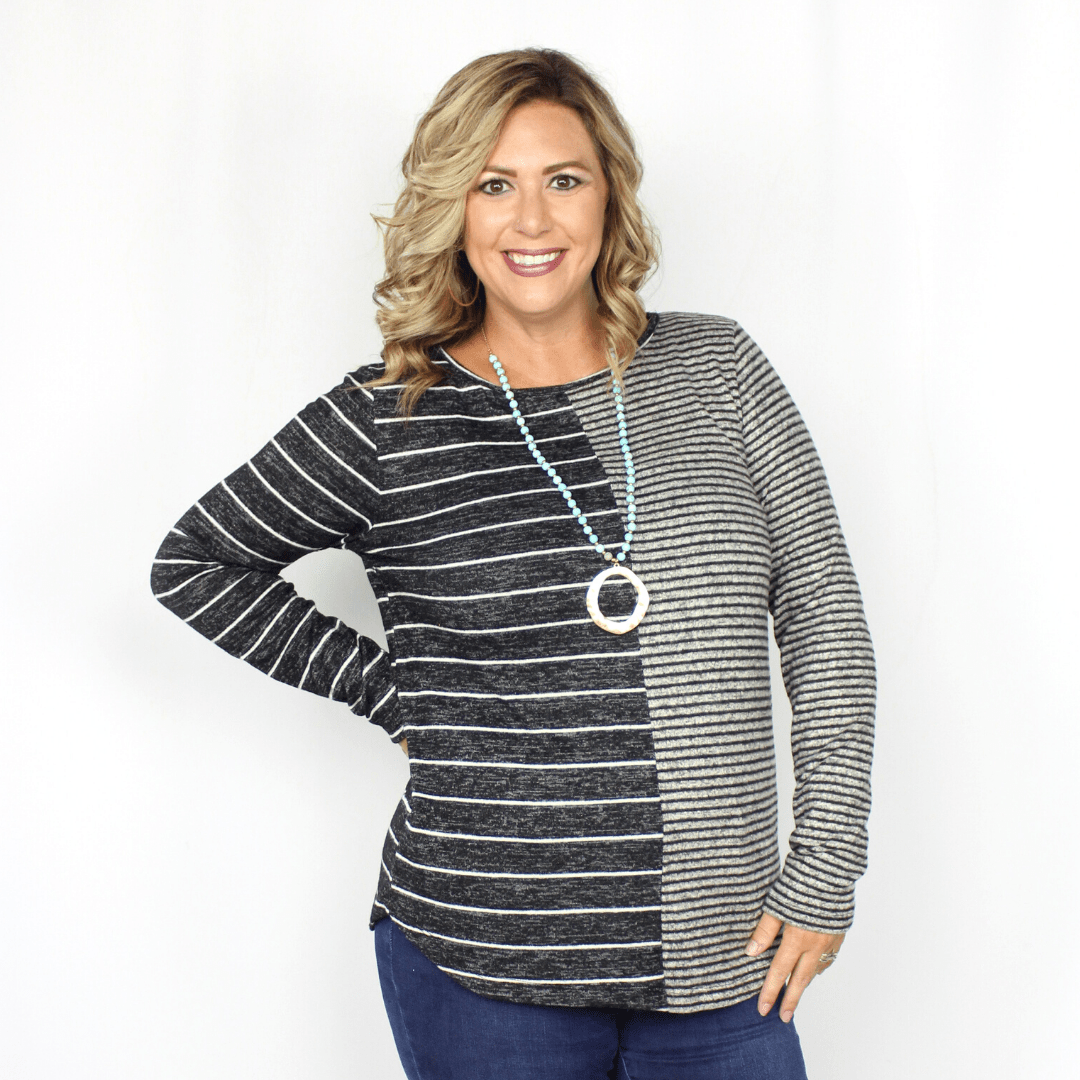 Haaci Stripe Top
