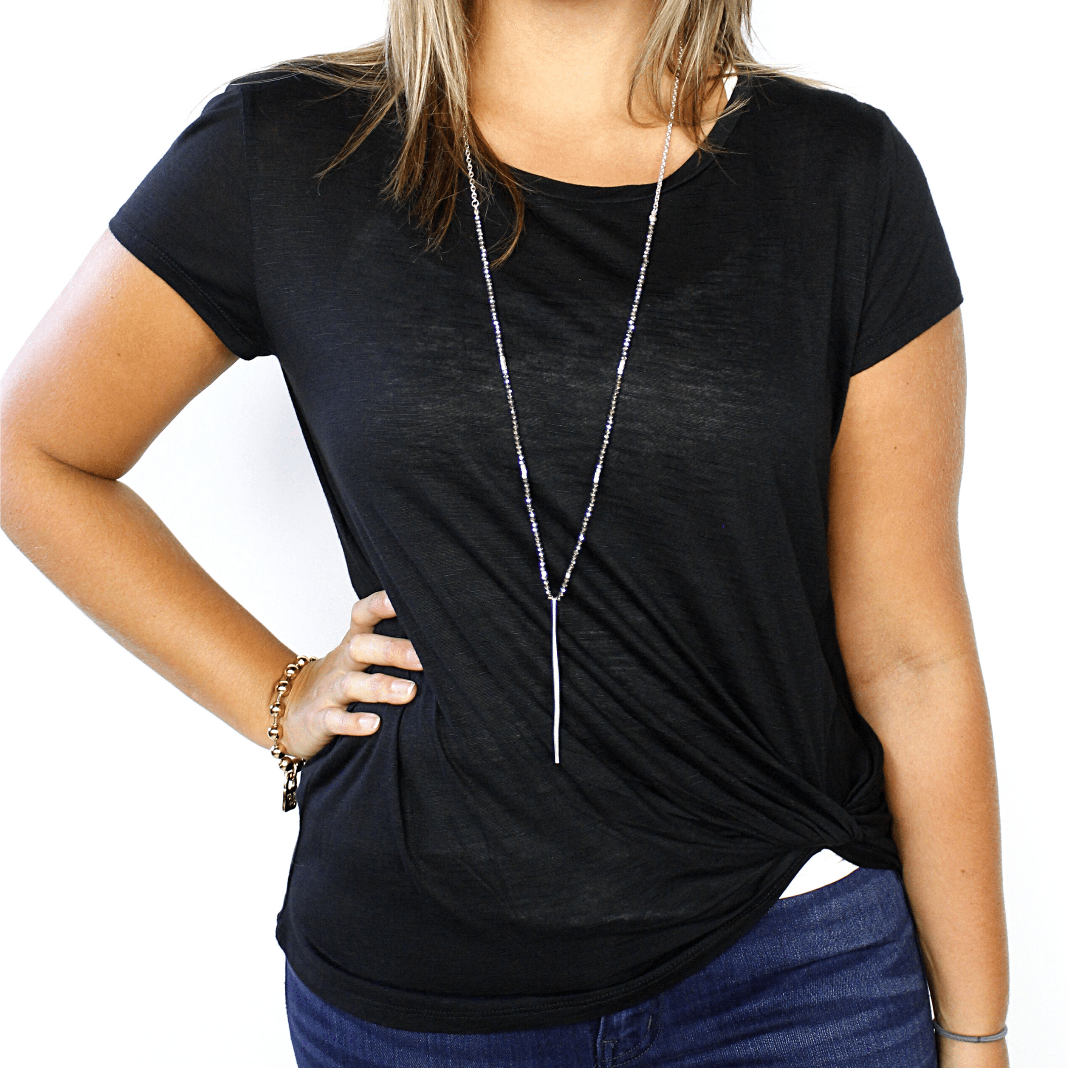 Sparkle Bead Chain Necklace