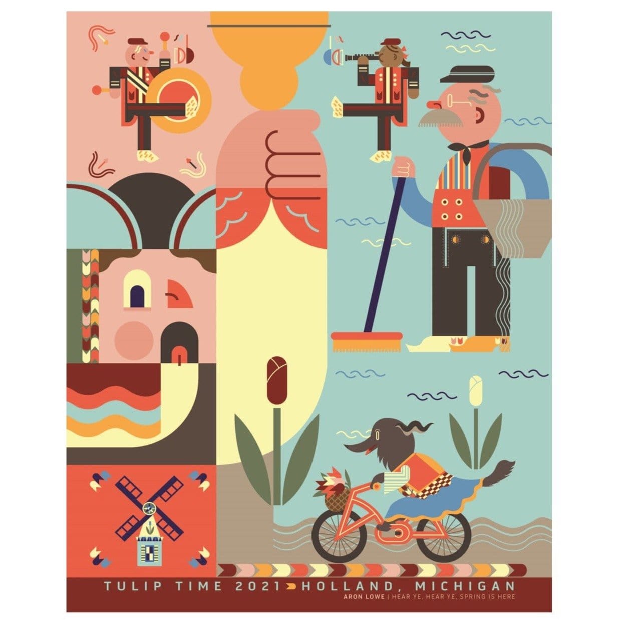 Tulip Time Poster 8x10