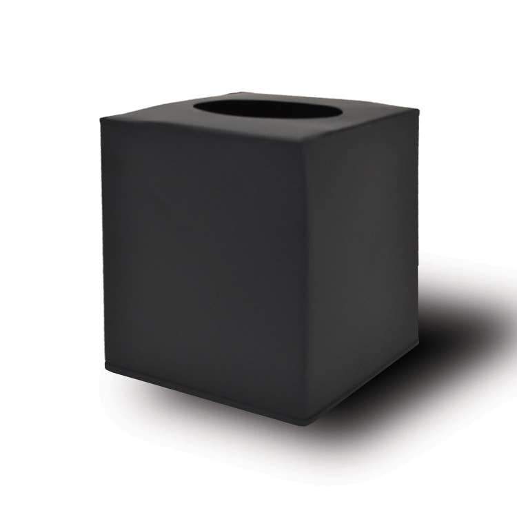 Tissue Box Cover Black