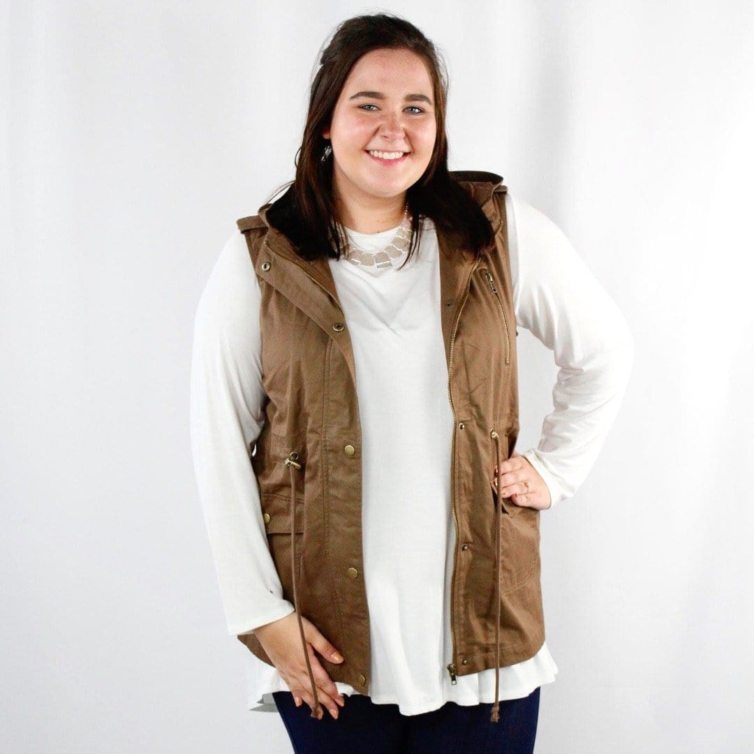 Hooded Military Vest