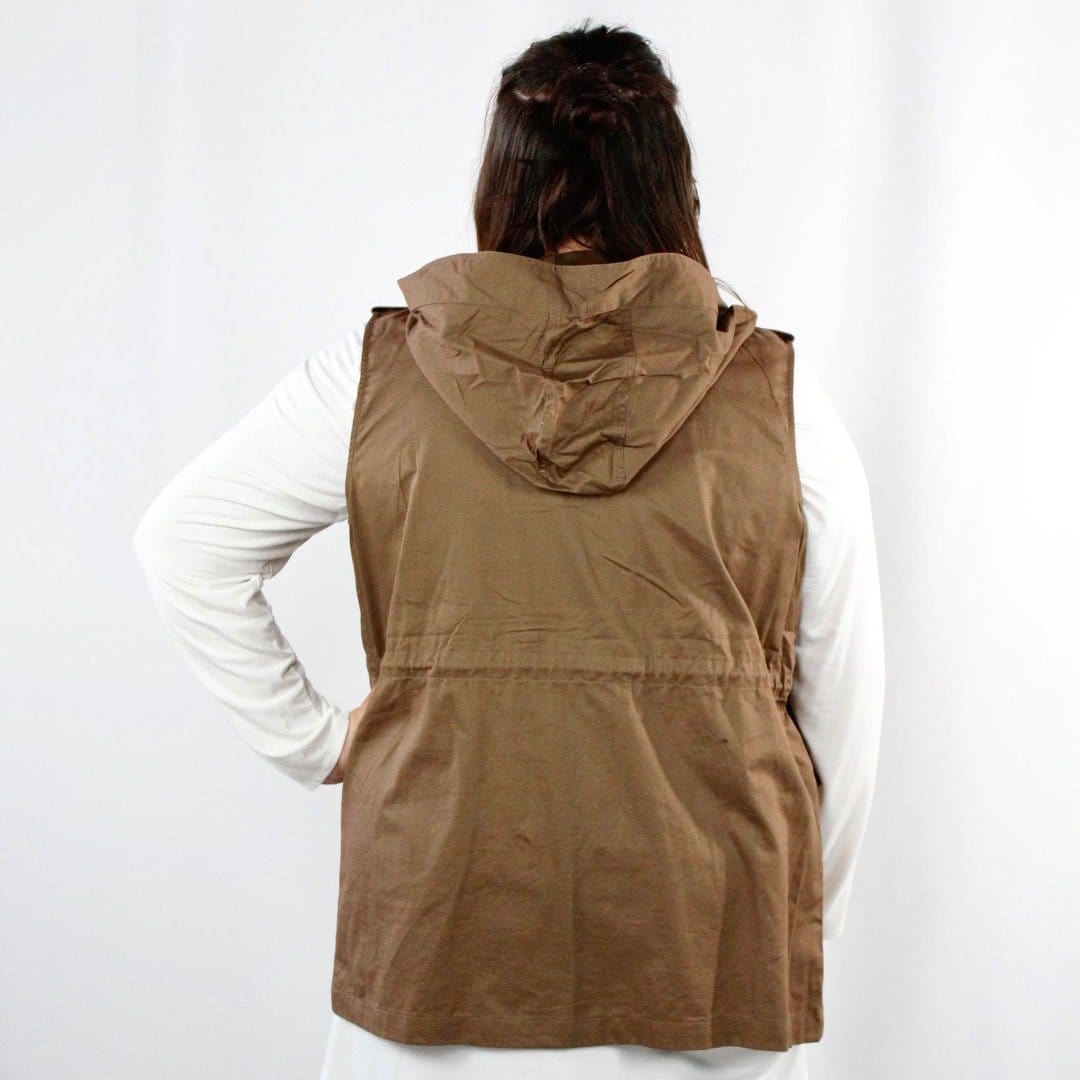 Hooded Military Vest