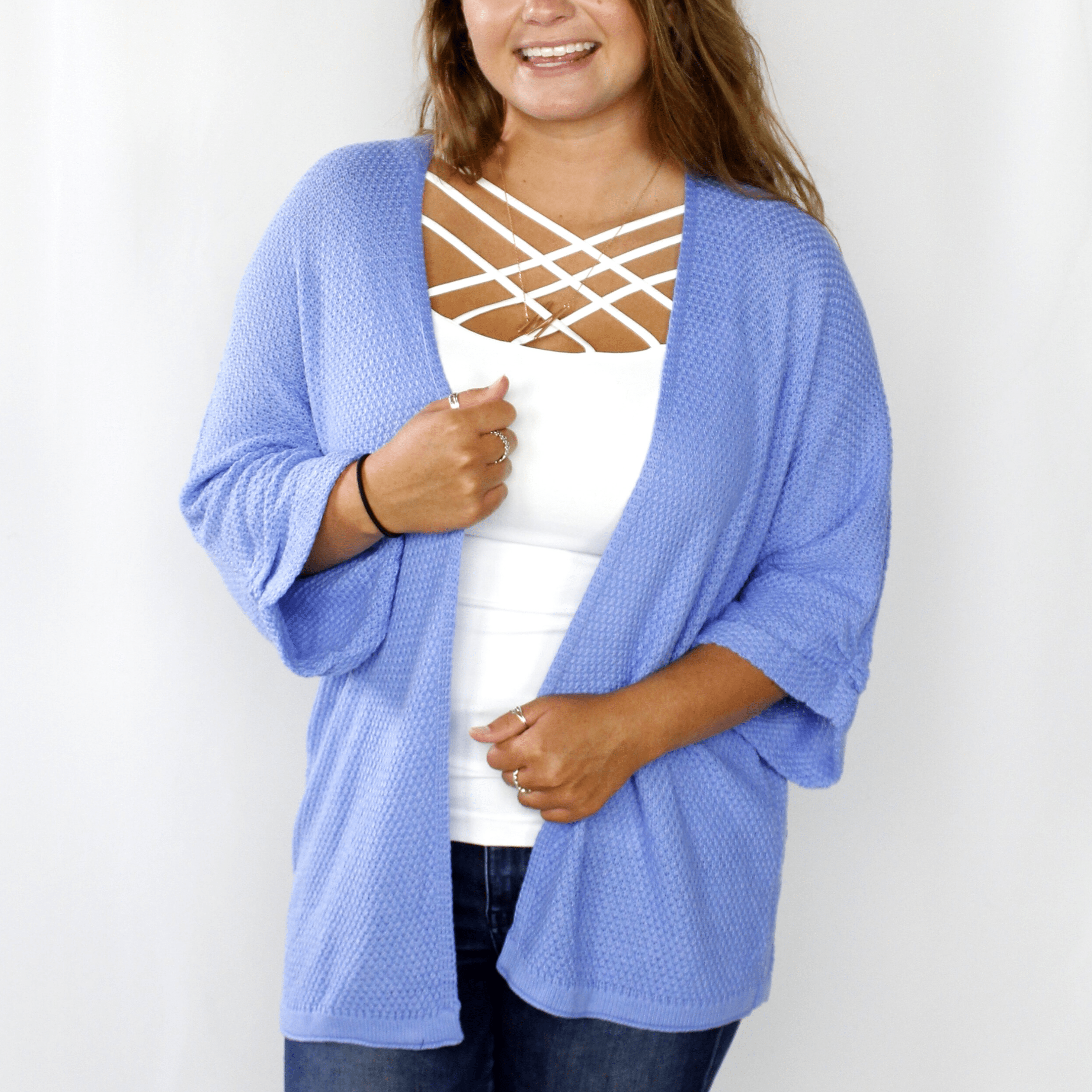 Periwinkle Knit Cardigan