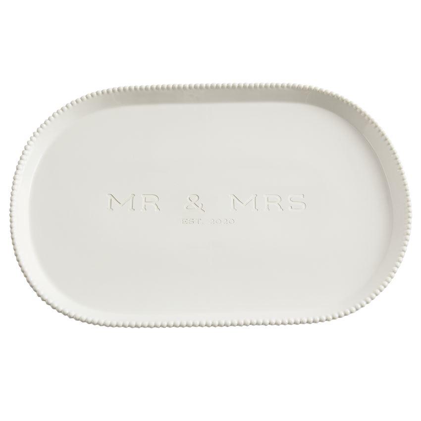 Mr & Mrs Beaded 2020 Platter