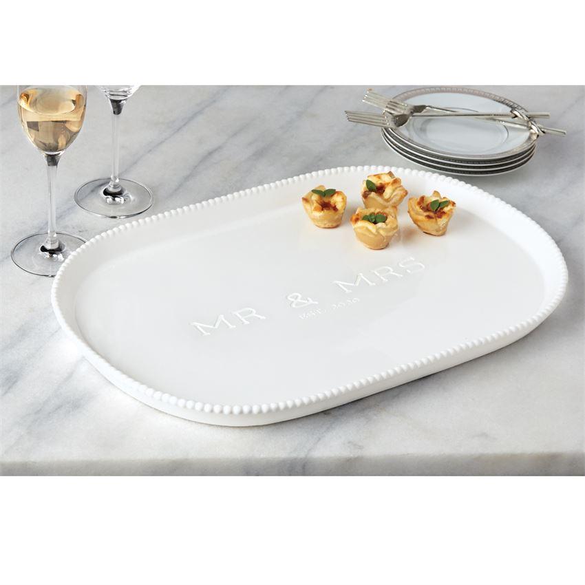Mr & Mrs Beaded 2020 Platter