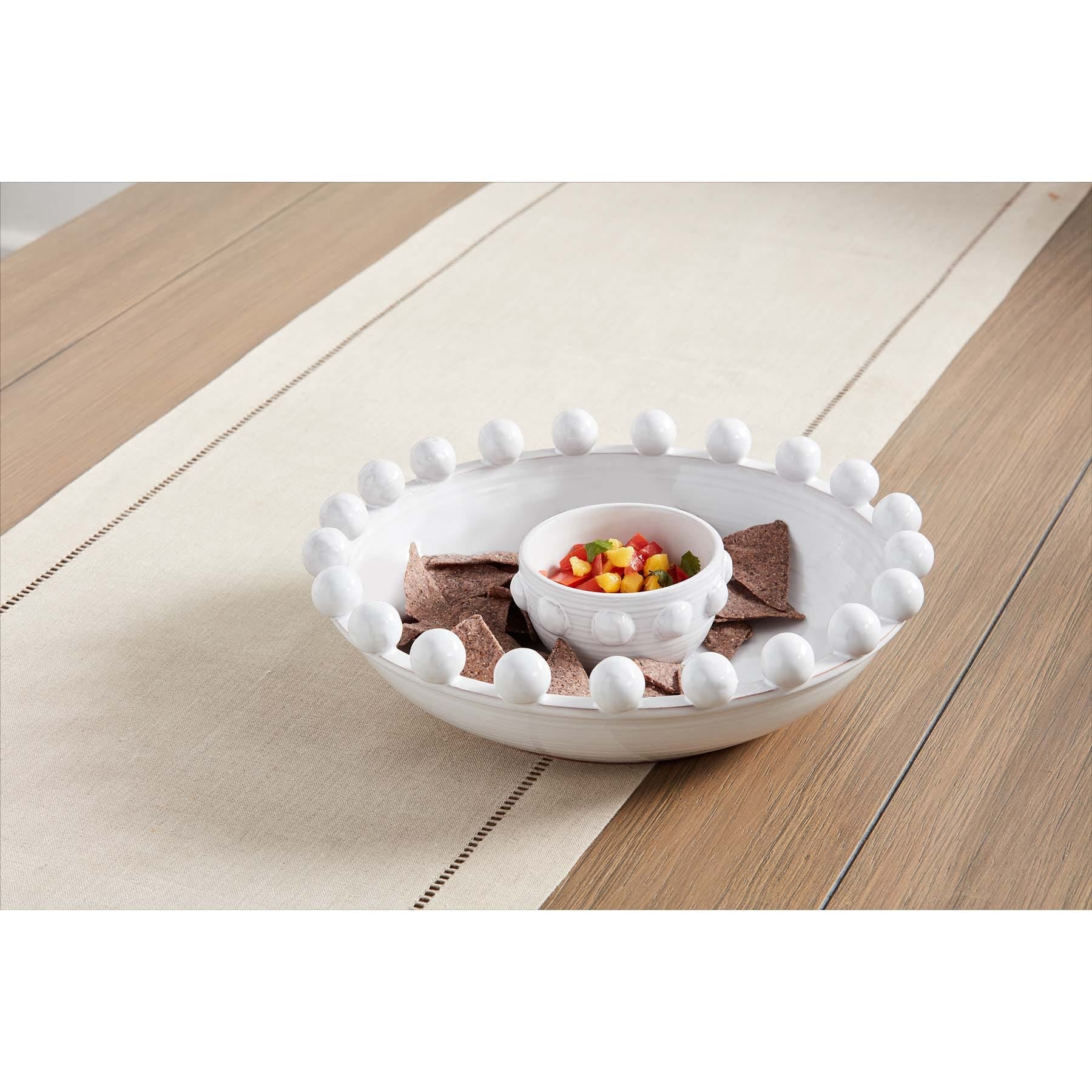 Beaded Chip & Dip Set