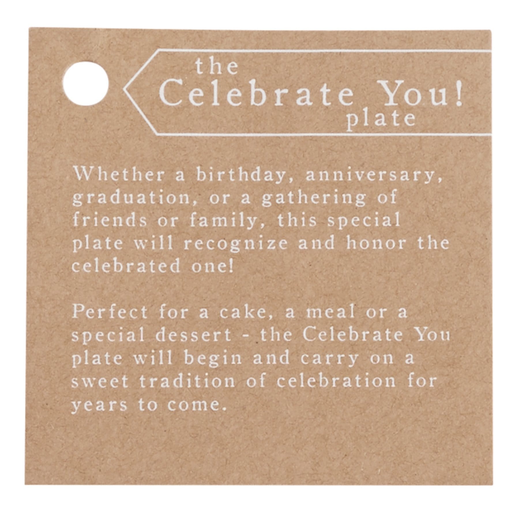 Celebrate You Plate