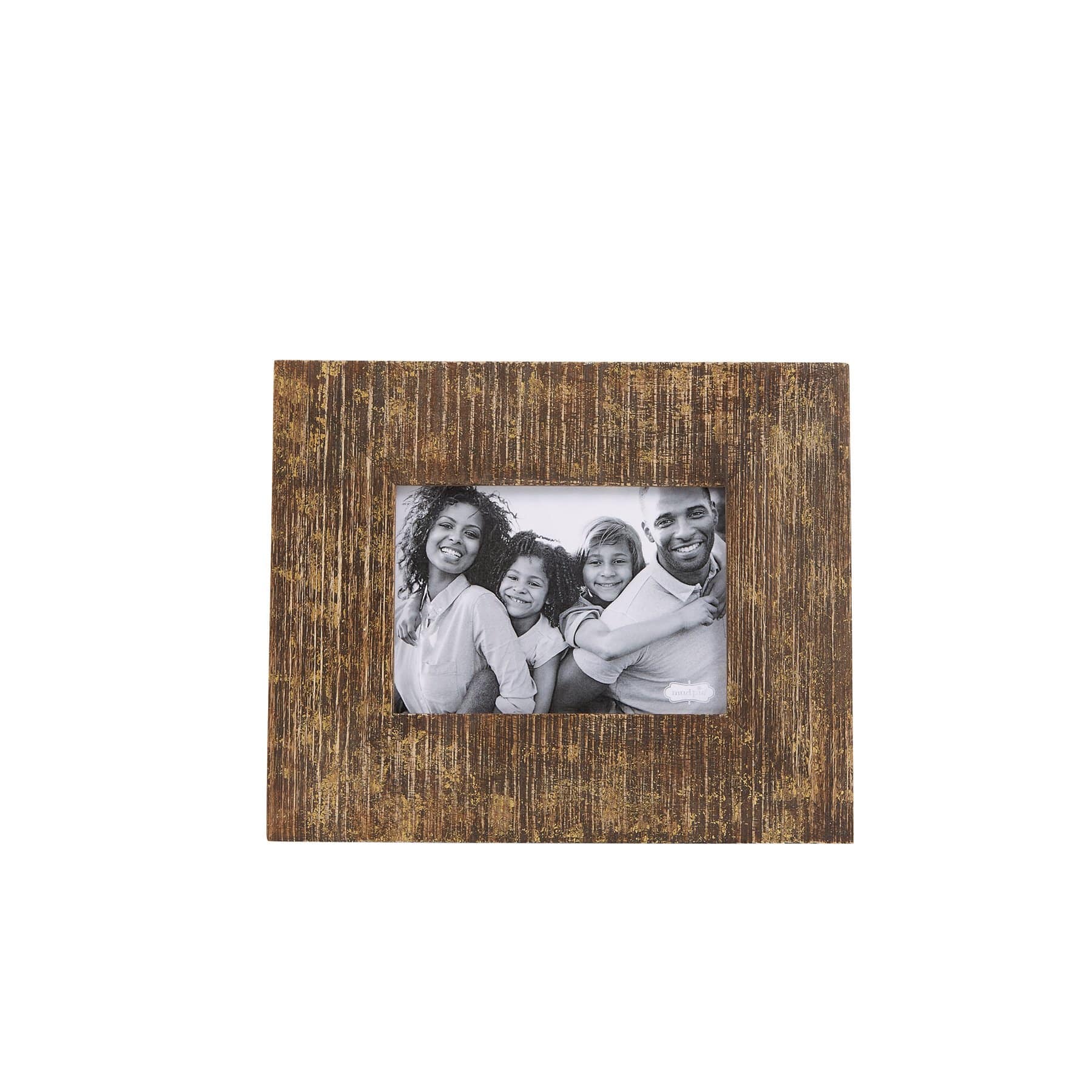 Wood Gold Foil 5x7 Frame