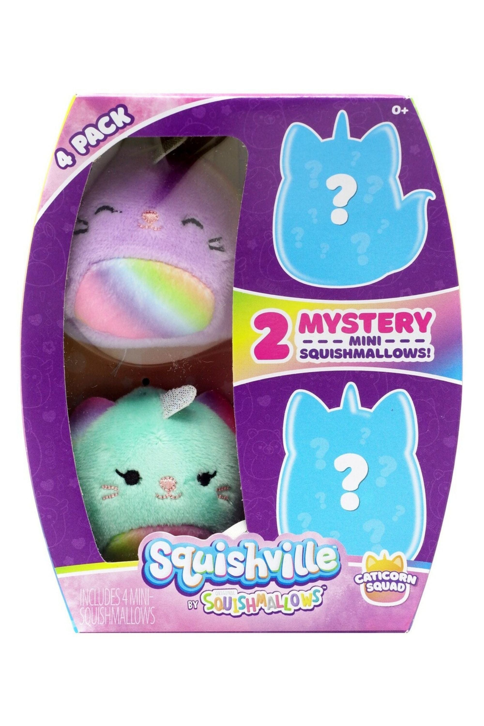 4 pack Mini Squishville by Squishmallows