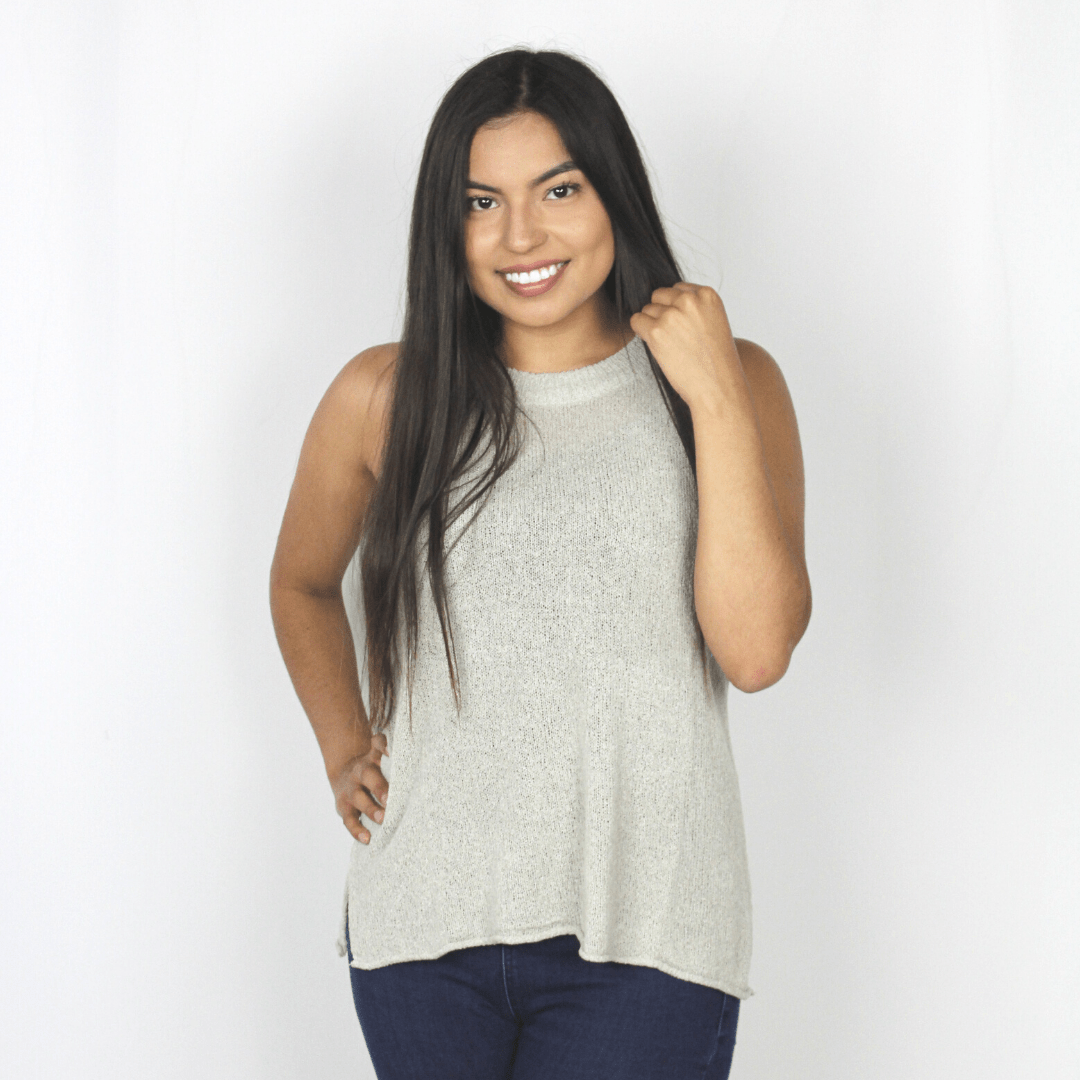 Halter Sweater Tank