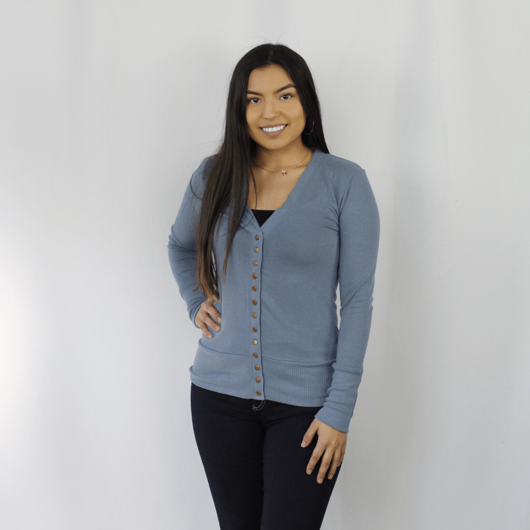 Snap Button Cardigan