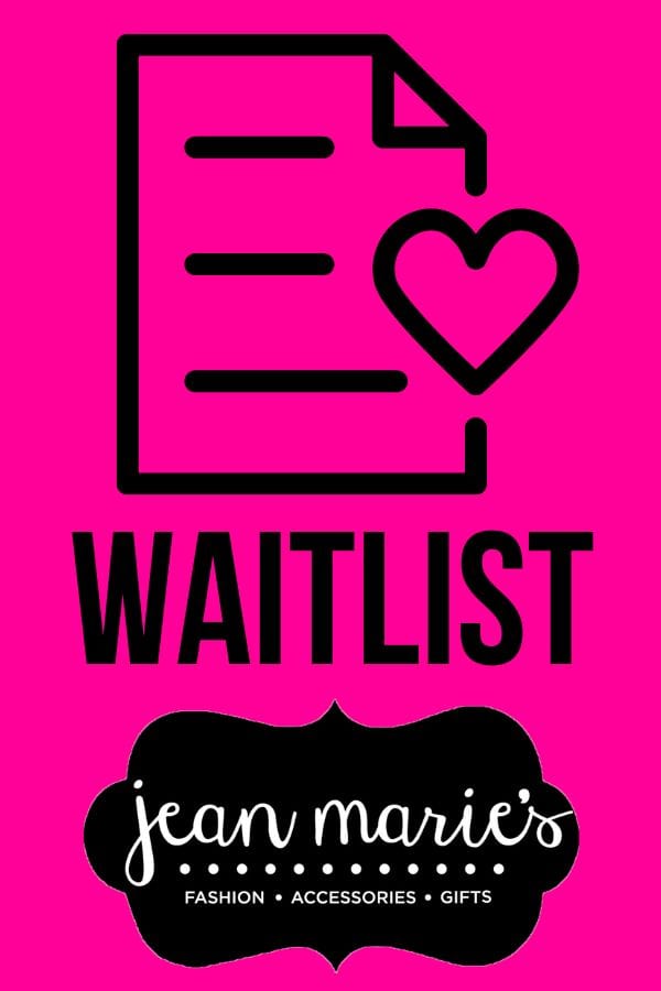 Waitlist Information