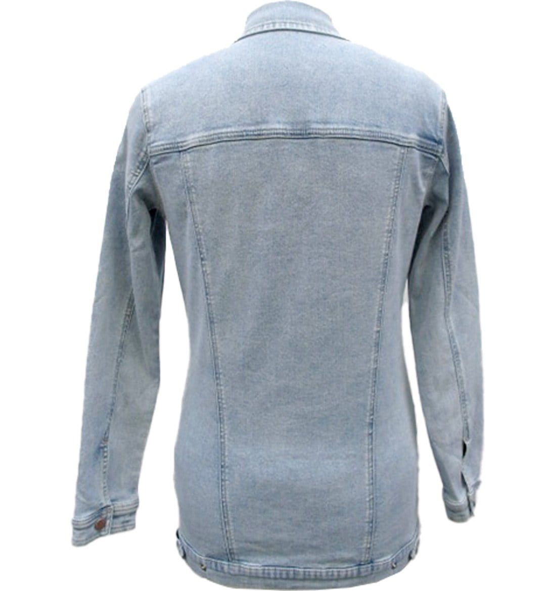 Desert Blue Maxi Denim Jacket