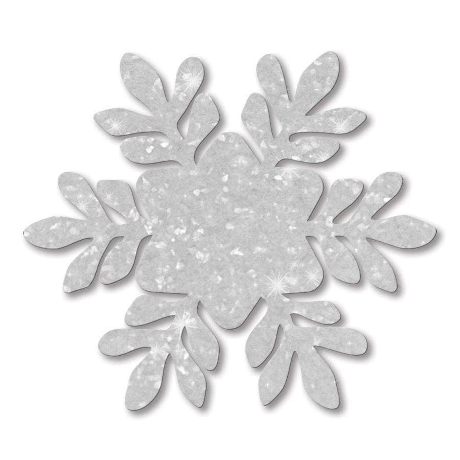 Snowflake Glitter Magnet