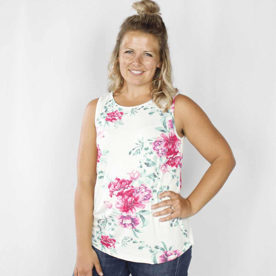 Floral Print Tank