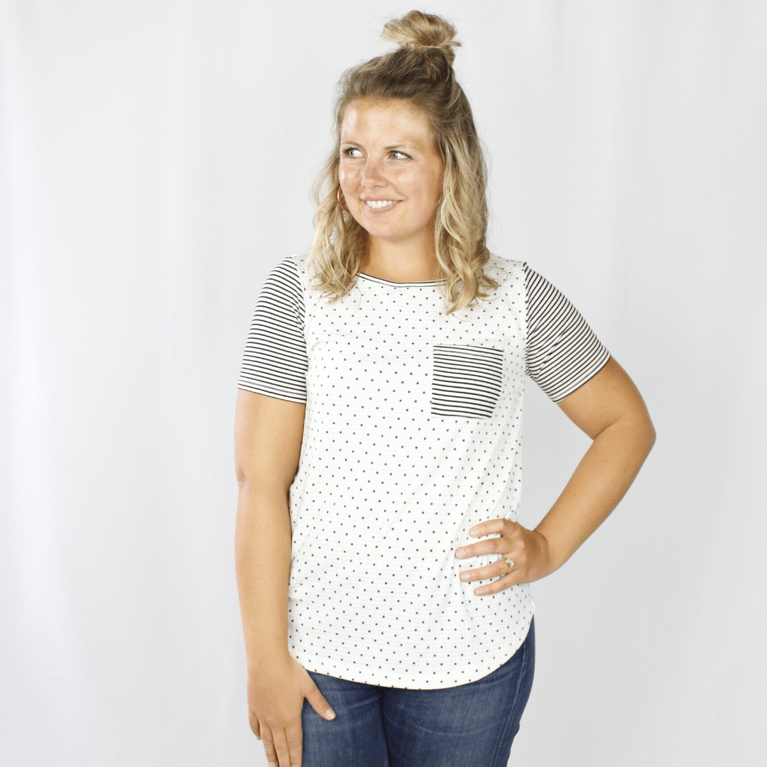 Star Raglan Top