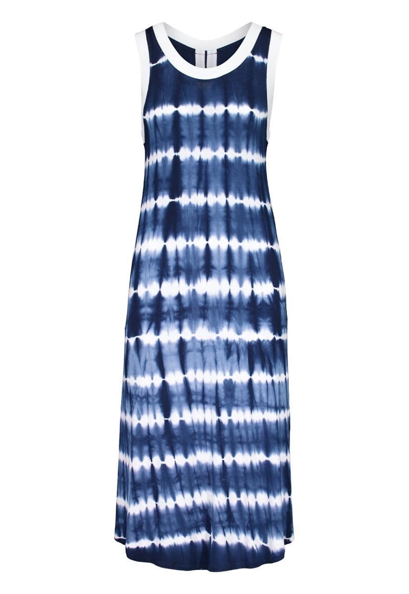 Indigo Sleeveless Dress
