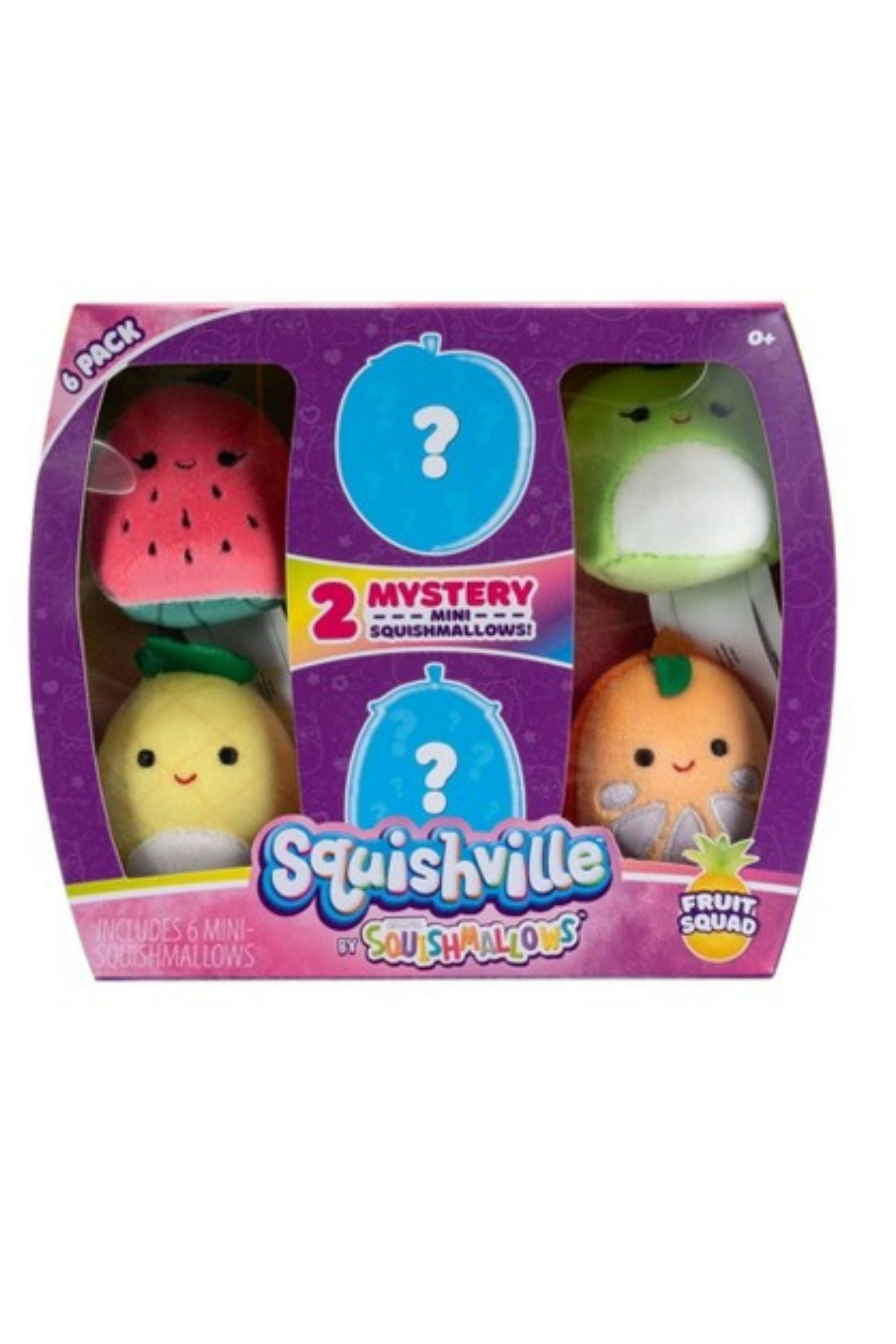 6 pack Mini Squishville by Squishmallows