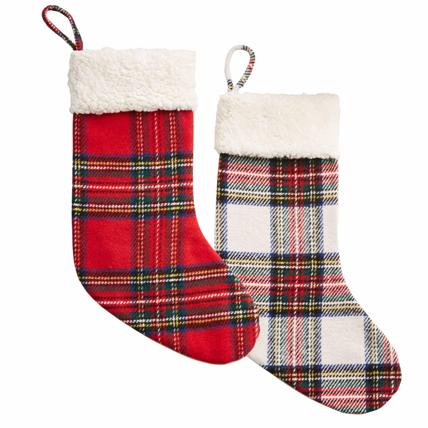 Sherpa Tartan Stocking