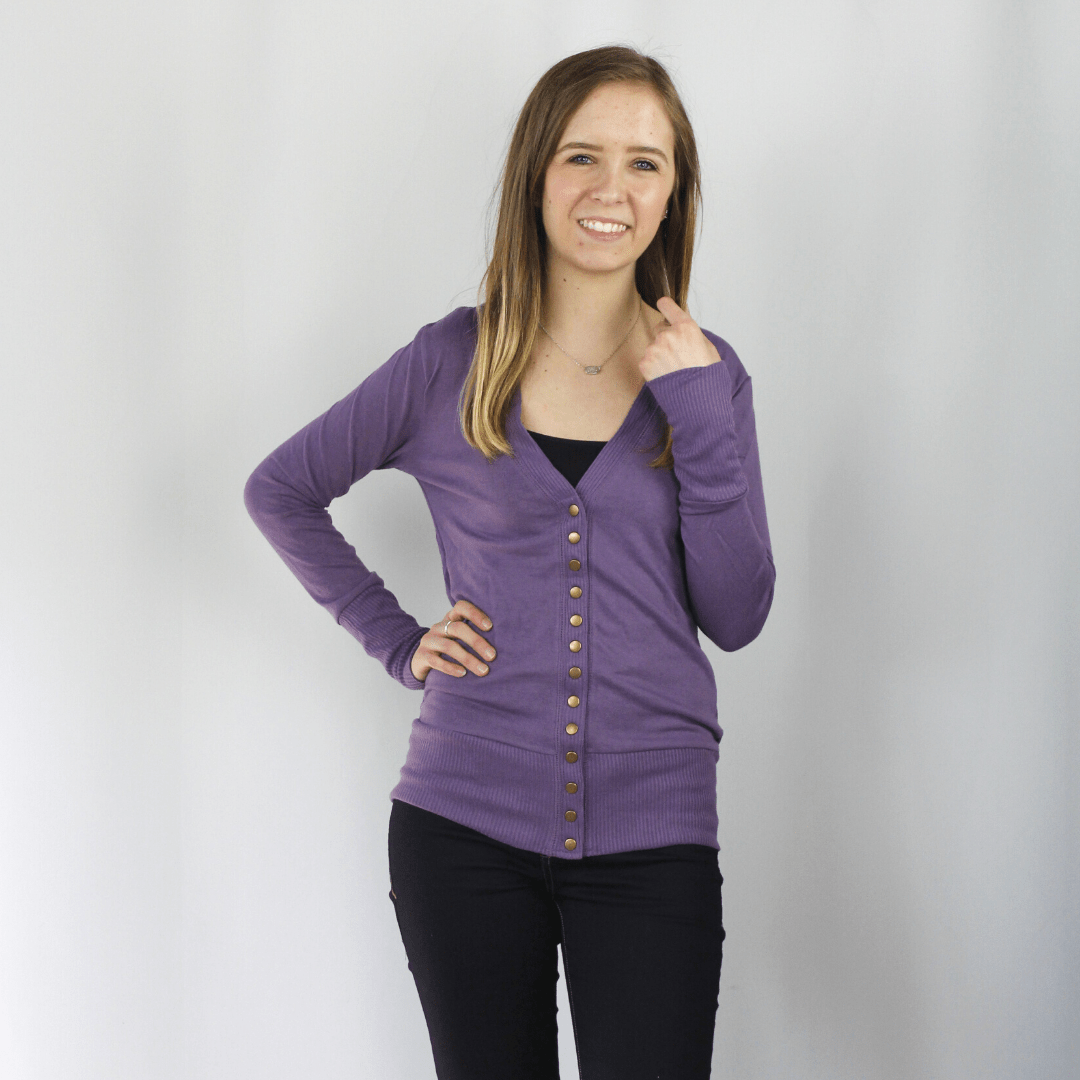 Snap Button Cardigan
