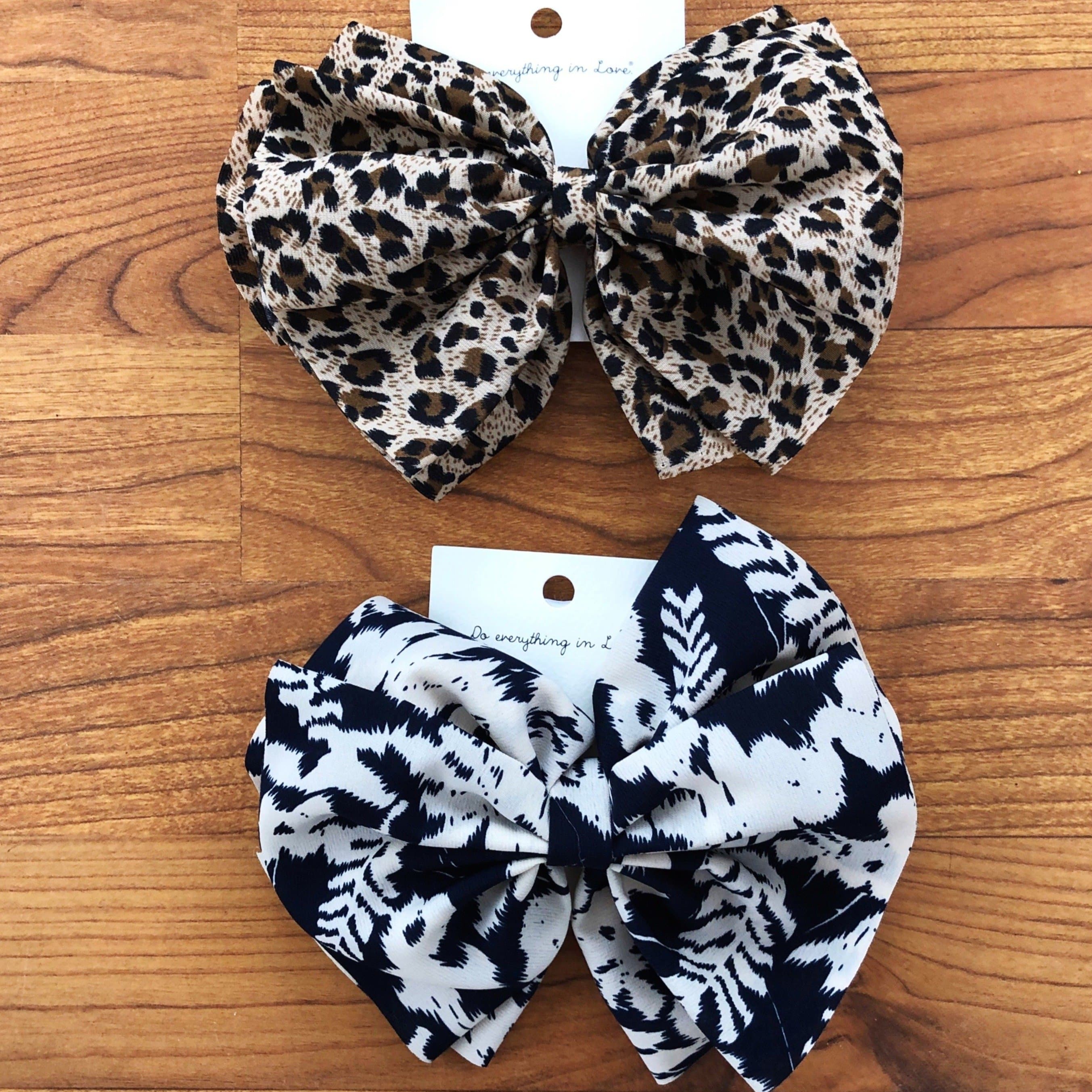 Leopard Barrette