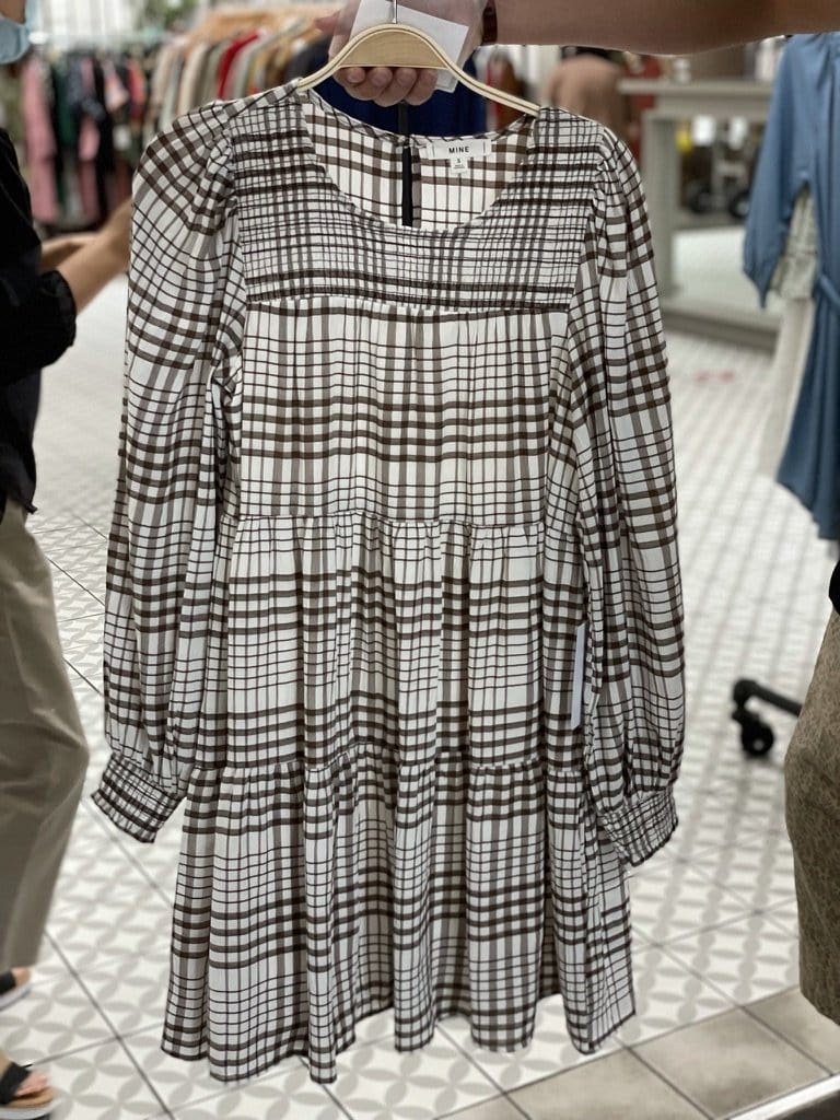 Plaid Tier Dress