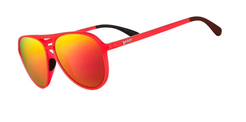 Goodr Captain Blunt's Red Eye Sunglasses