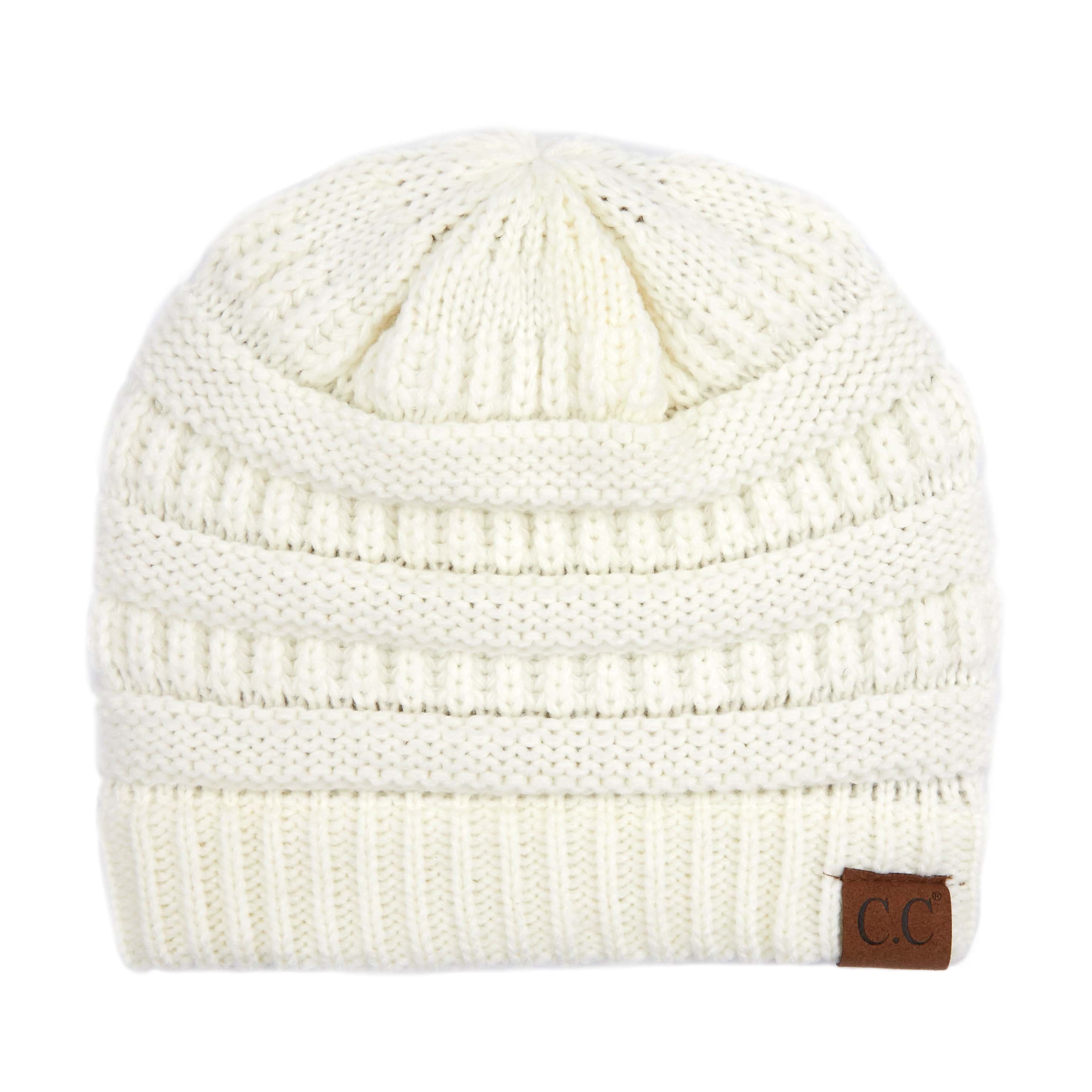 Knitted Beanie - Neutrals