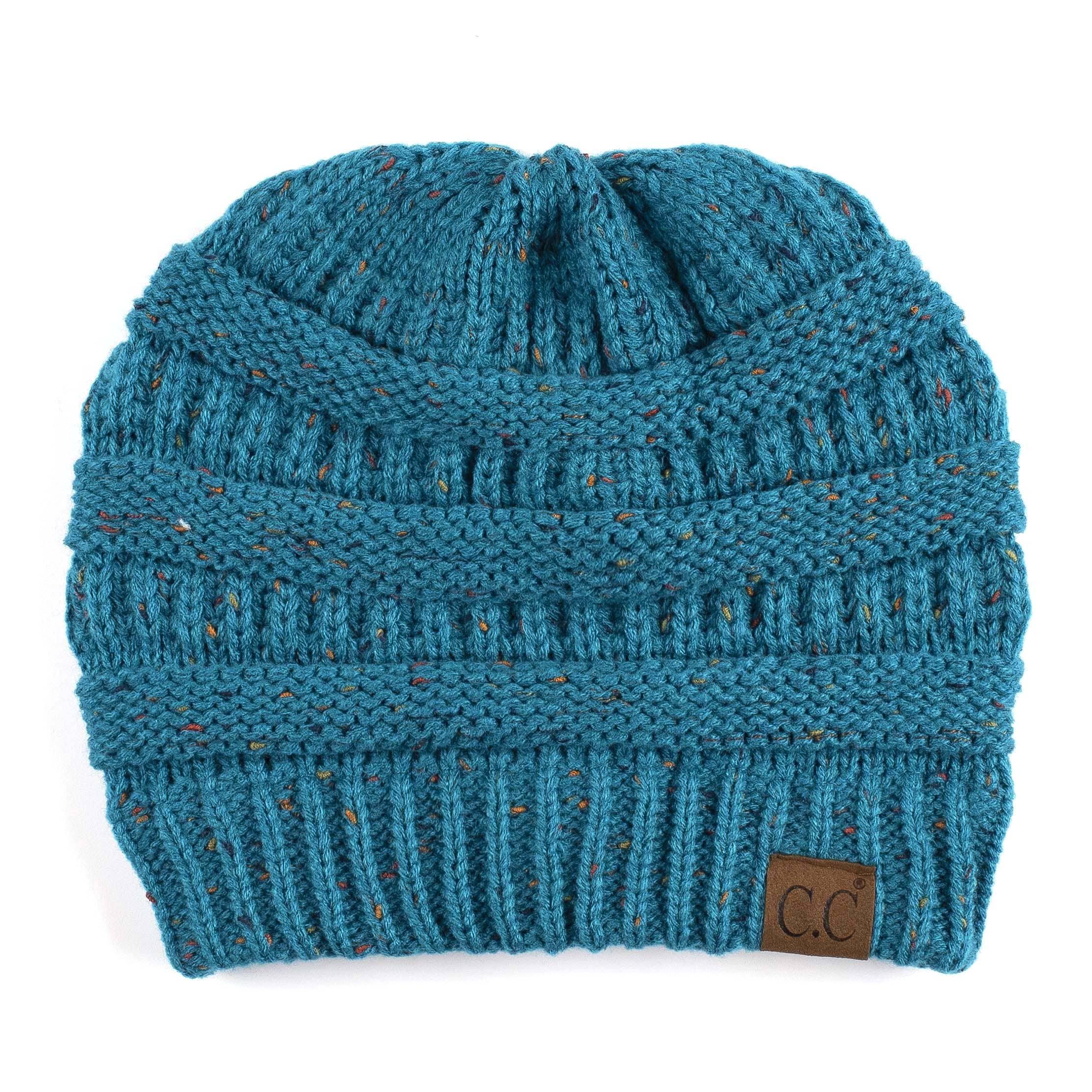Cable Knit Confetti Hat