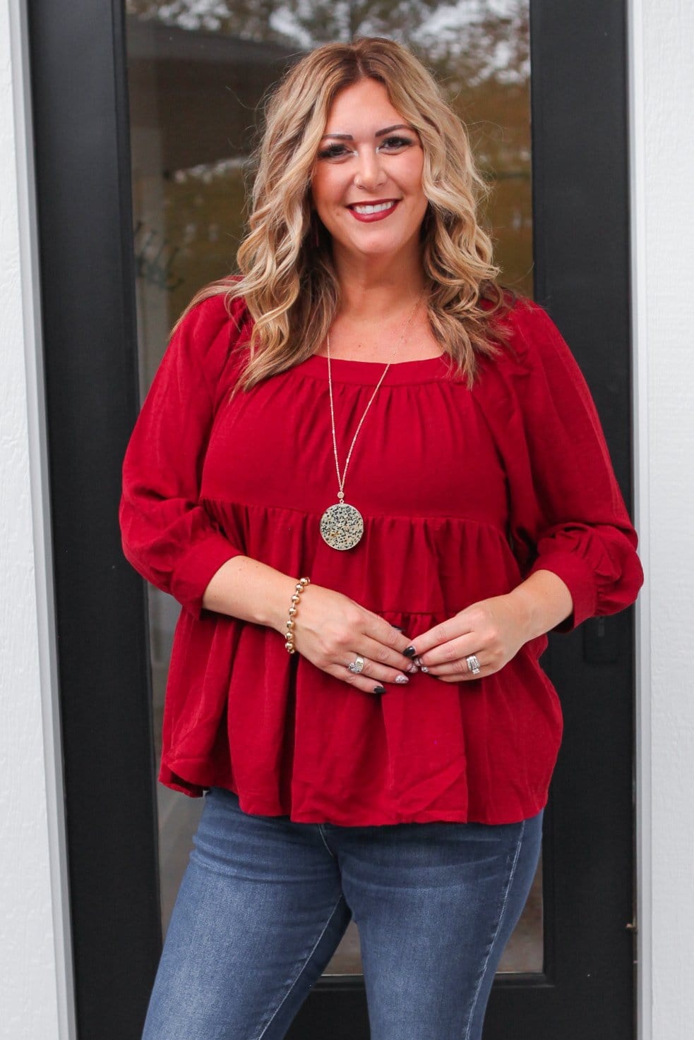 Tier Ruffle Top