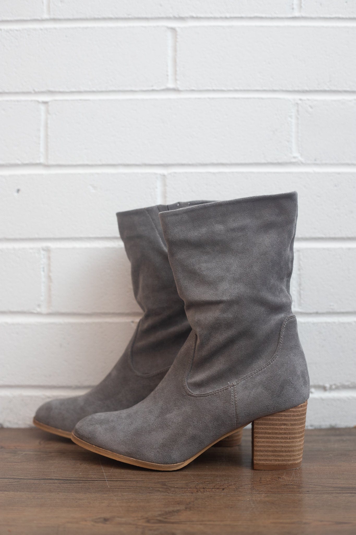 Grey Wicked Boot