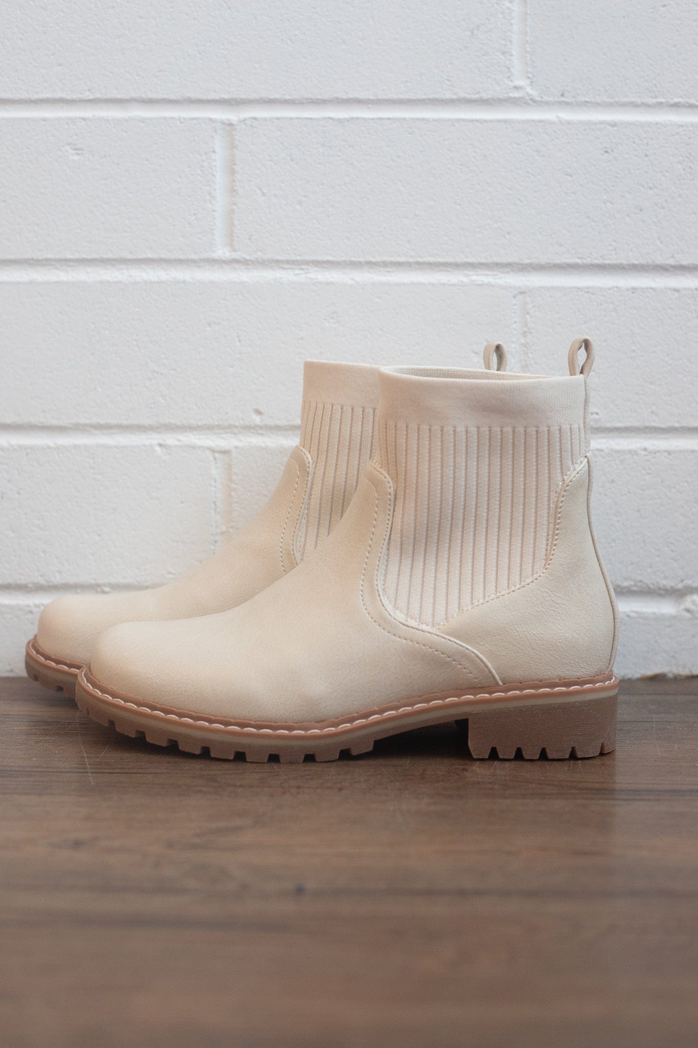 Cream Cabin Fever Boots
