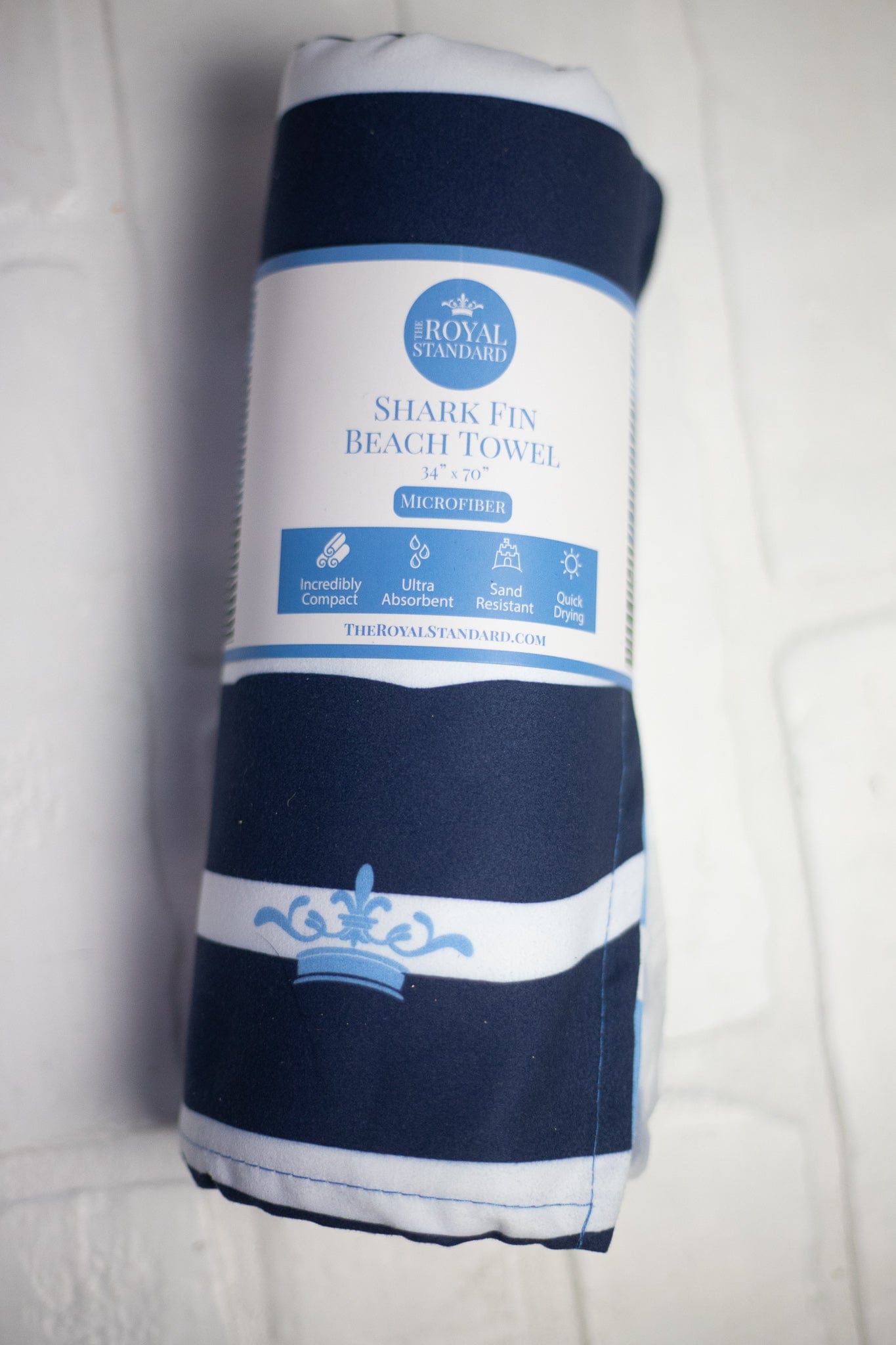 Shark Fin Beach Towel