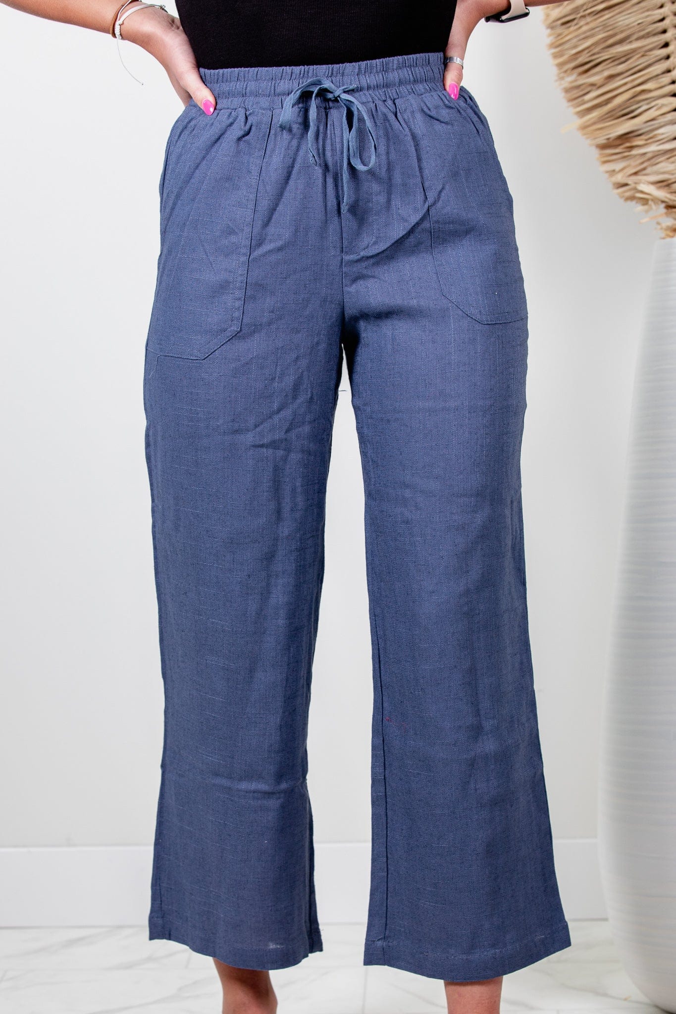 Woven Denim Wash Pant