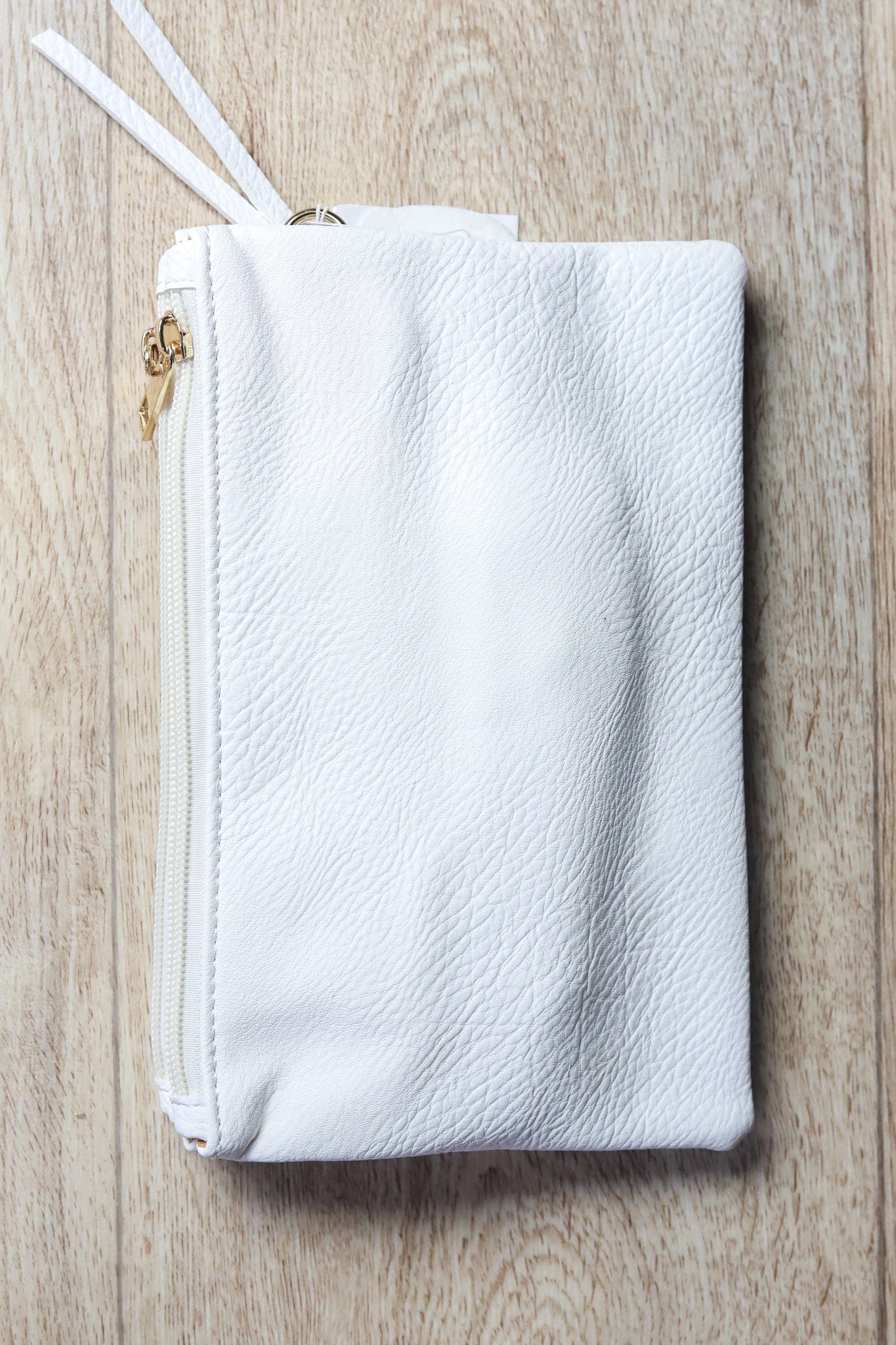 White Traveler Clutch