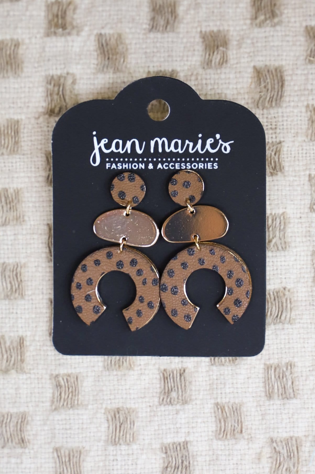 Animal Print Earring