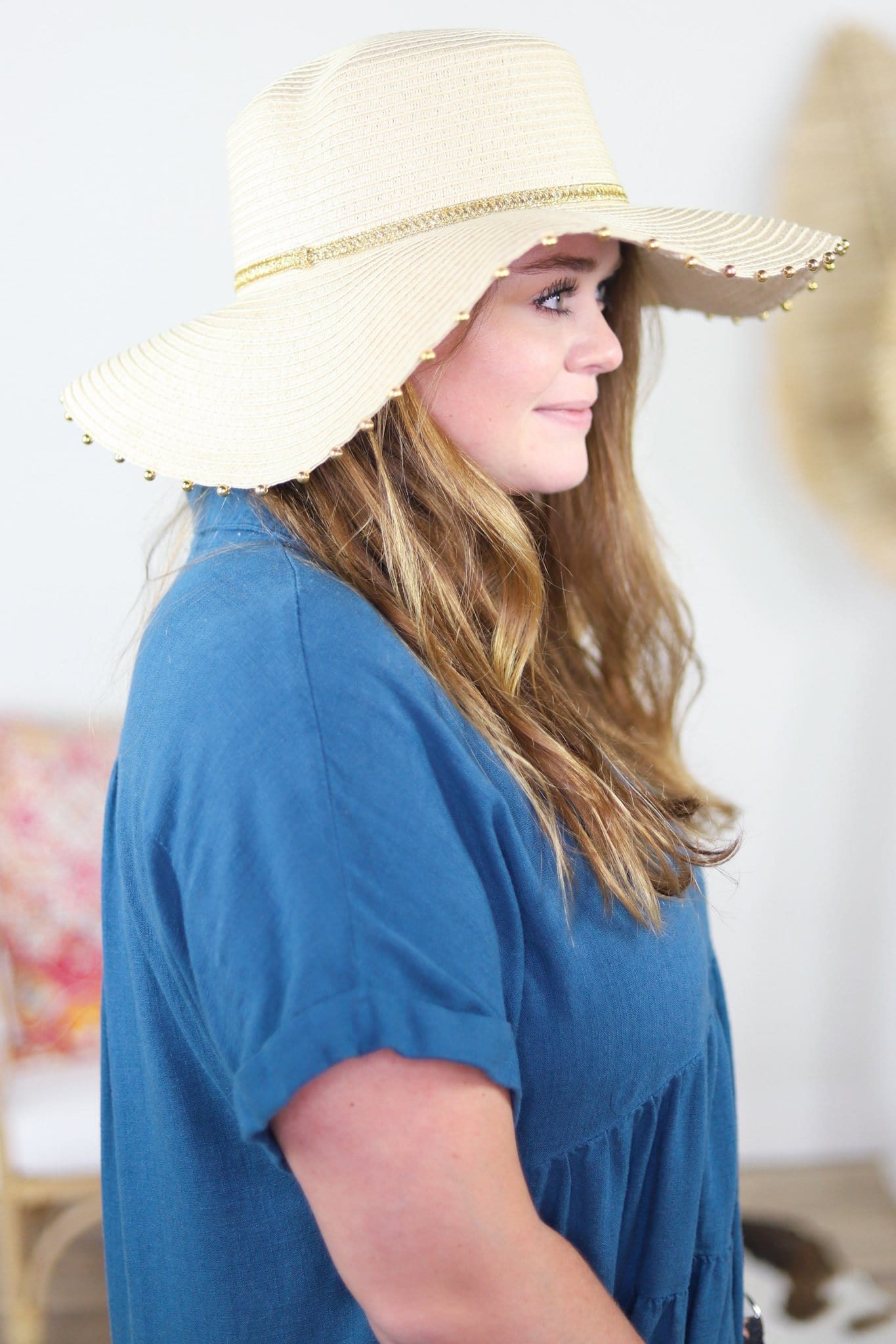 Gold Accent Sunhat
