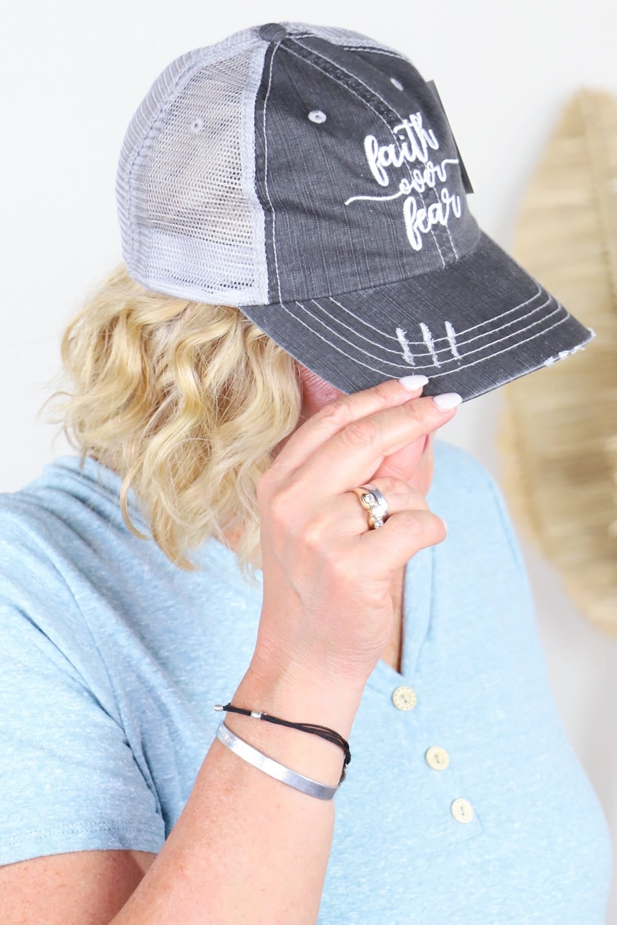 Faith Over Fear Trucker Hat