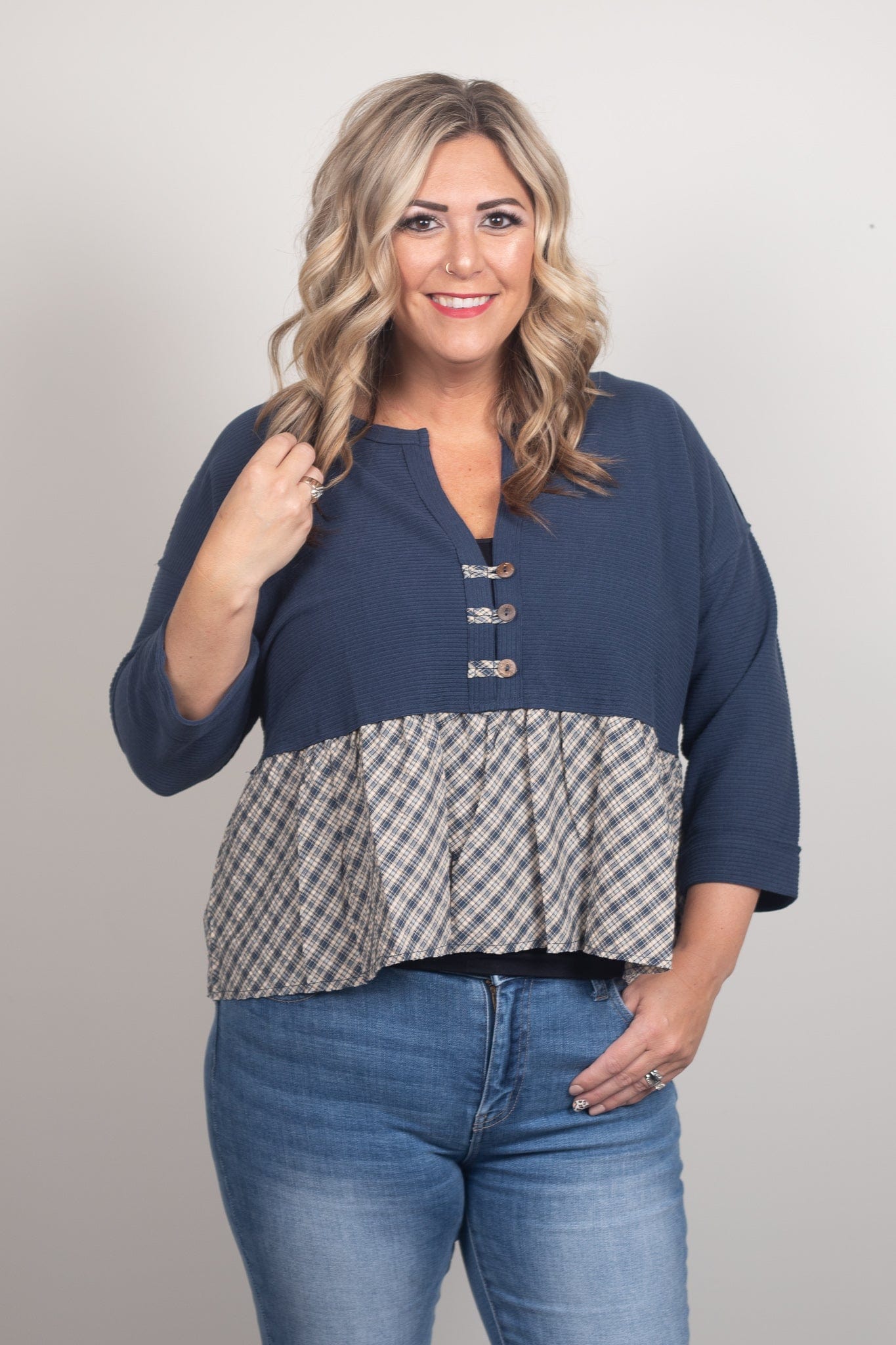 peplum top