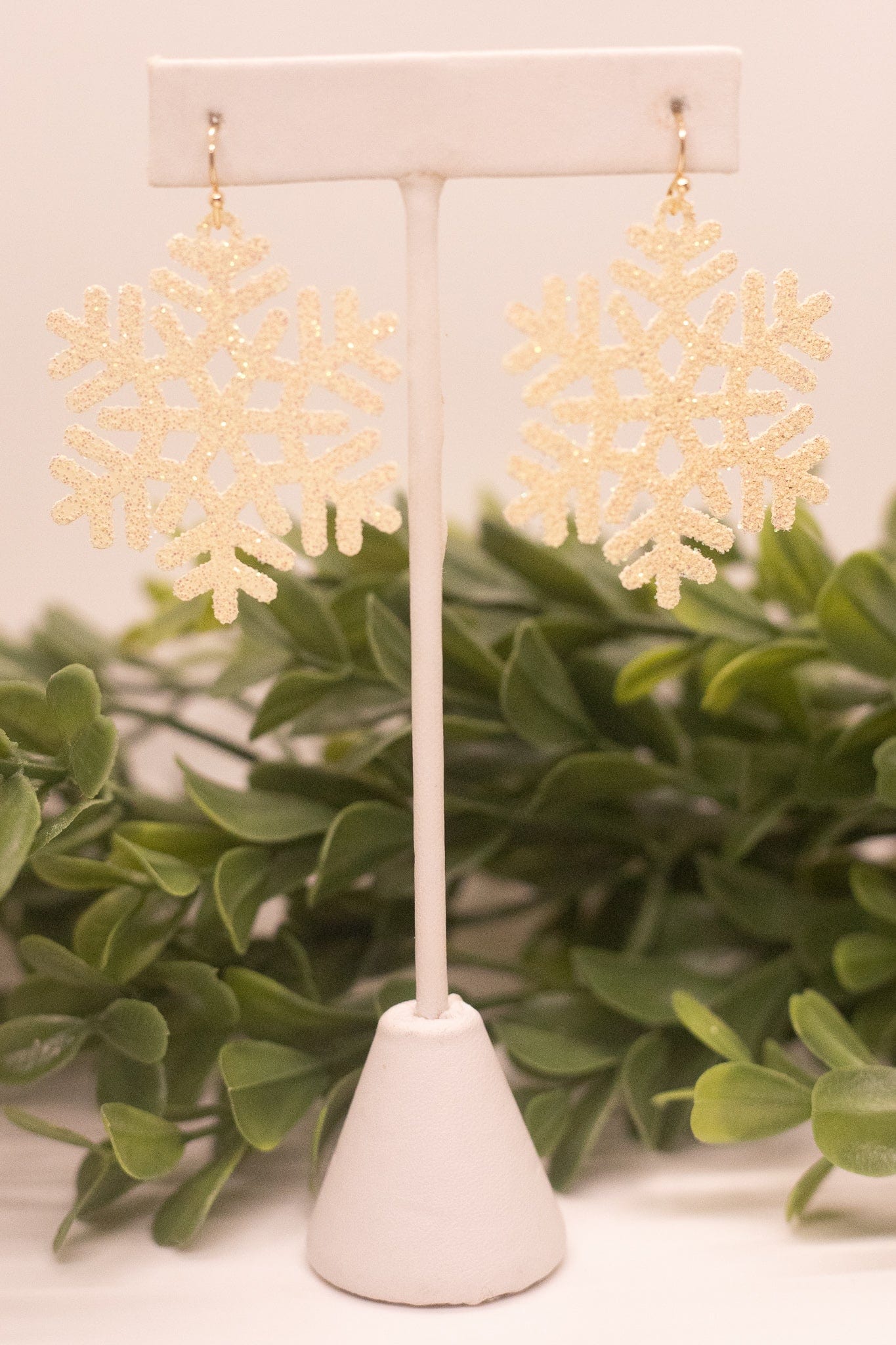 snowflake earring