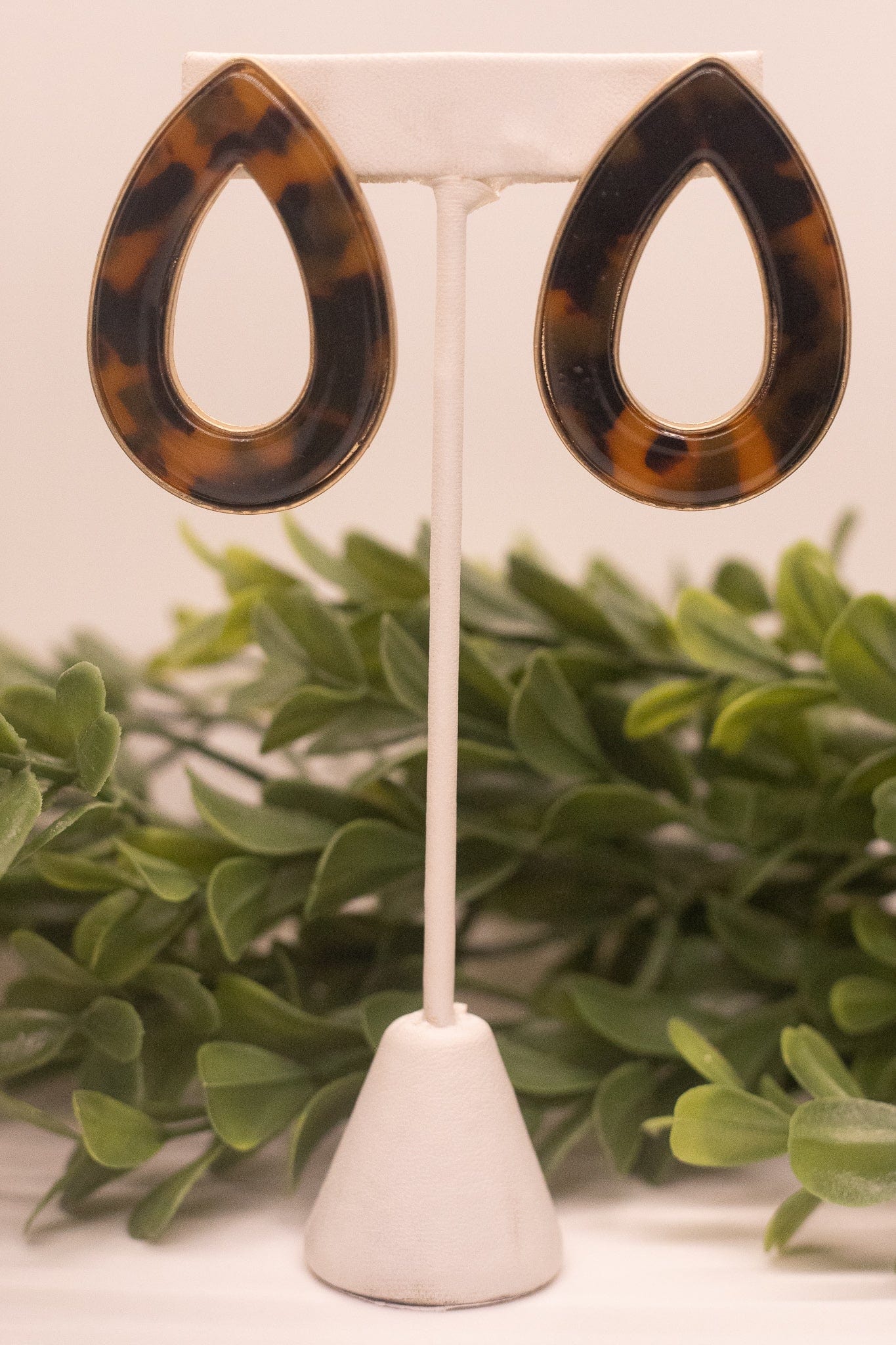 tortoise earring