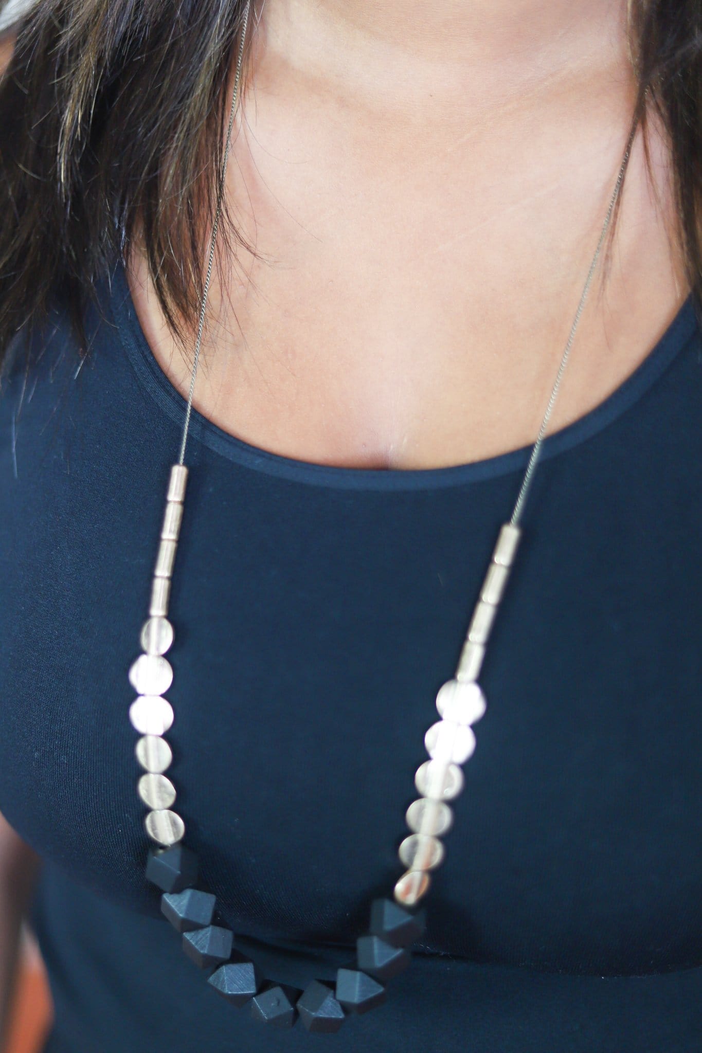 Wooden Bead Necklace