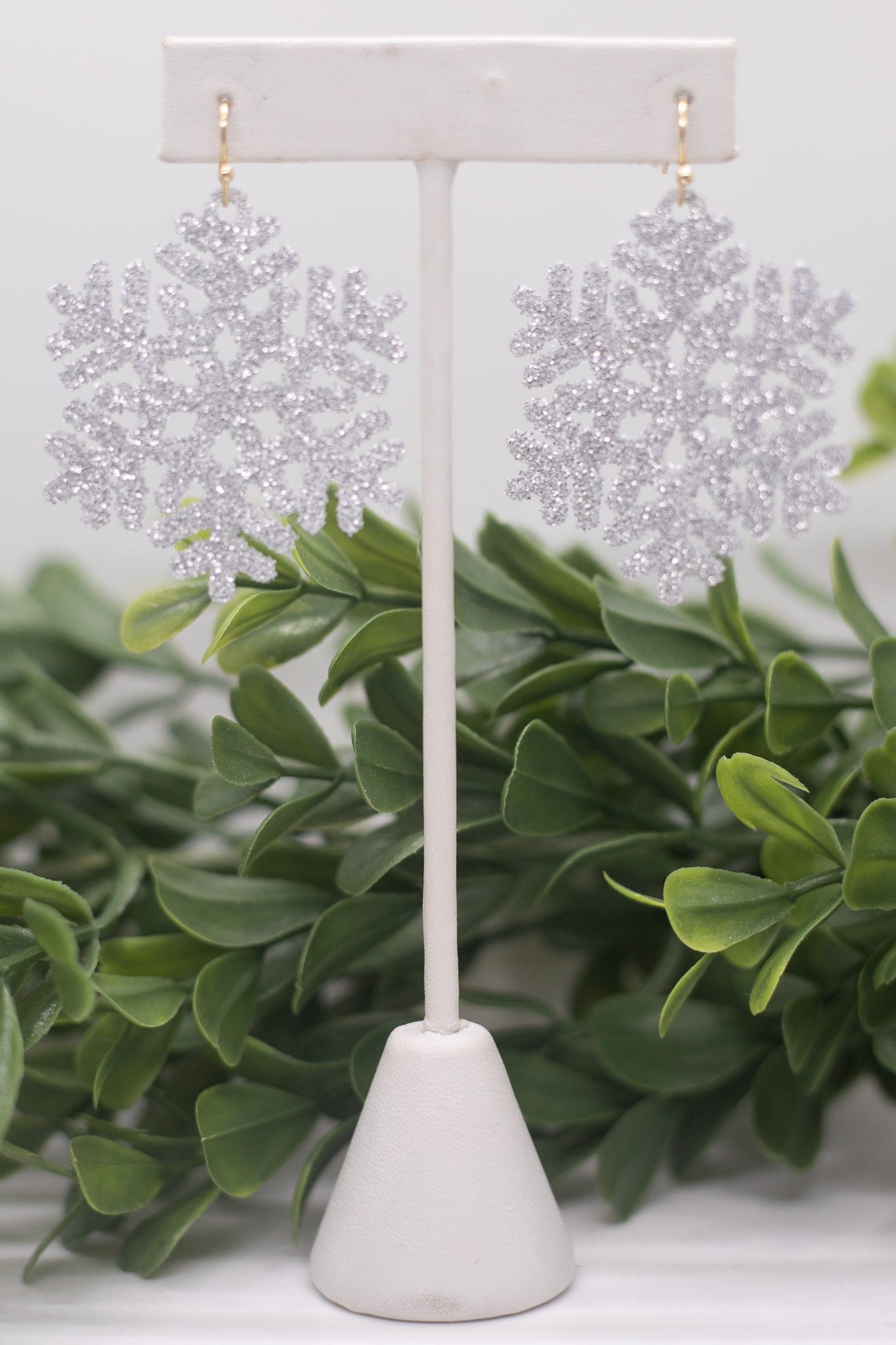 snowflake earrings