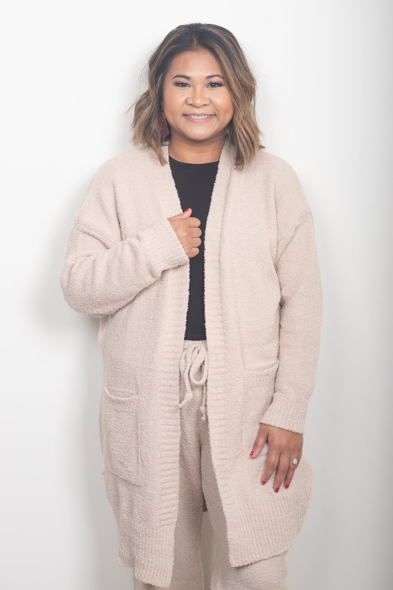 Beige Luxury Cardigan