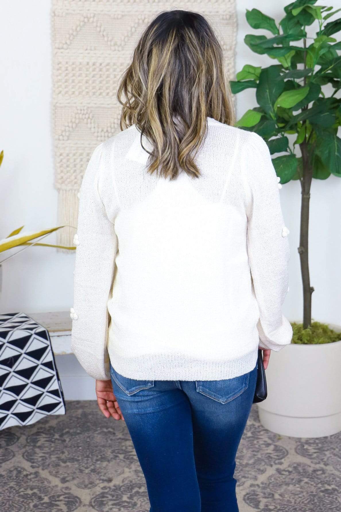 Embellished Sweater