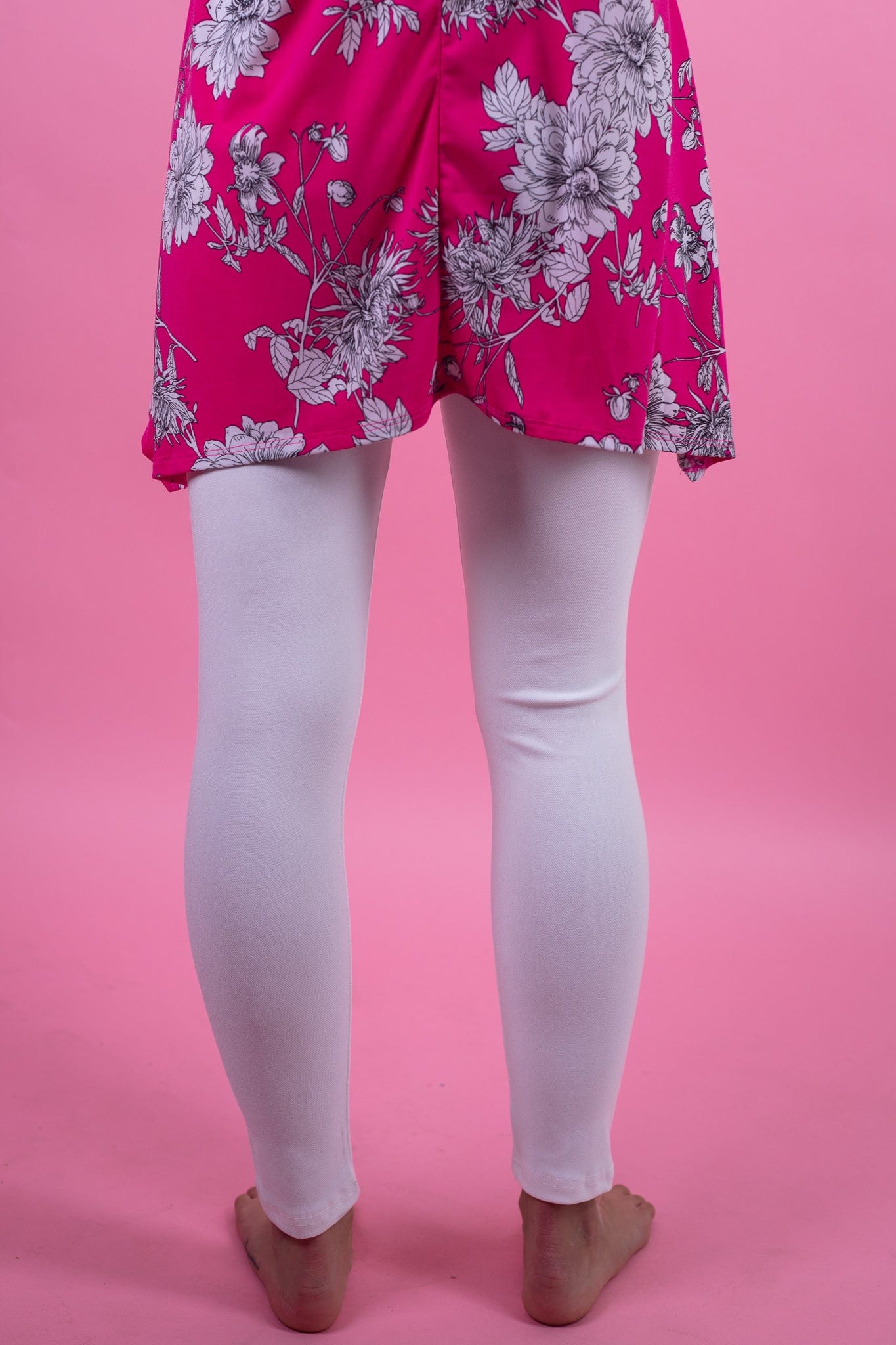 *Limited Edition* White Denim Legging One-Size
