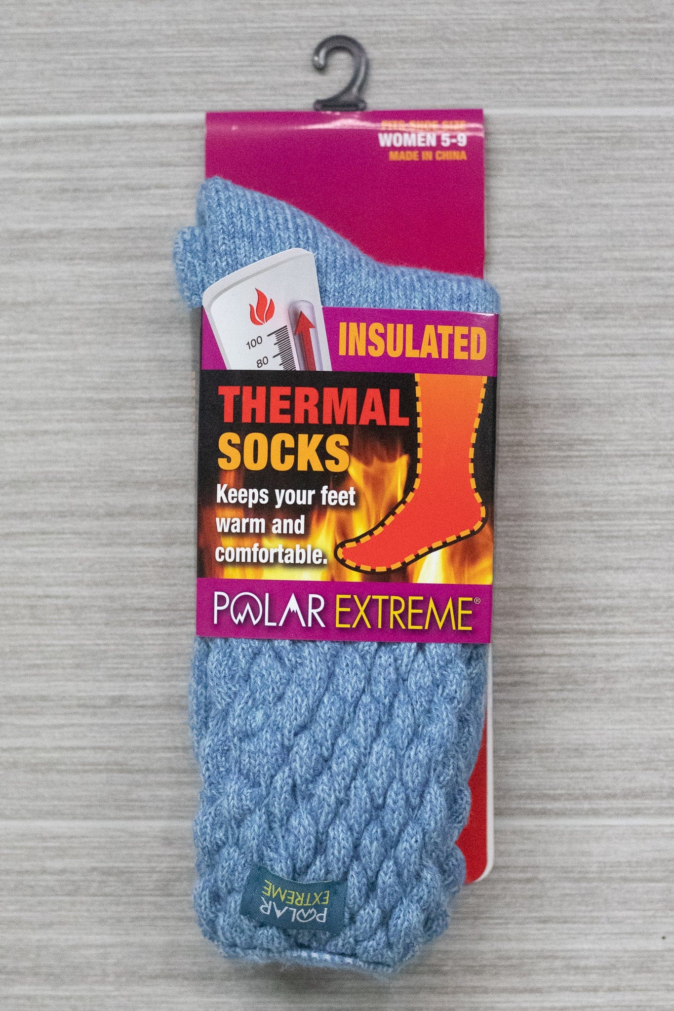 Polar Extreme Heat Women's Textured Marled Socks