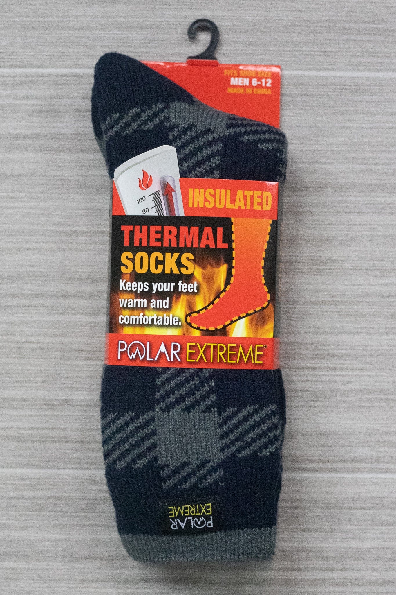 Polar Extreme Heat Men's - Navy Buffalo Check