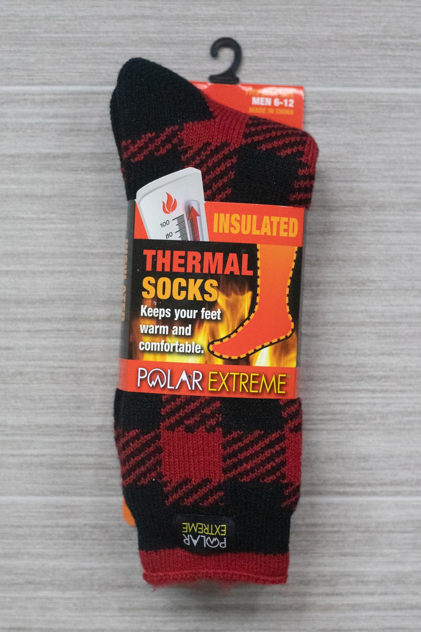 Polar Extreme Heat Men's - Red Buffalo Check
