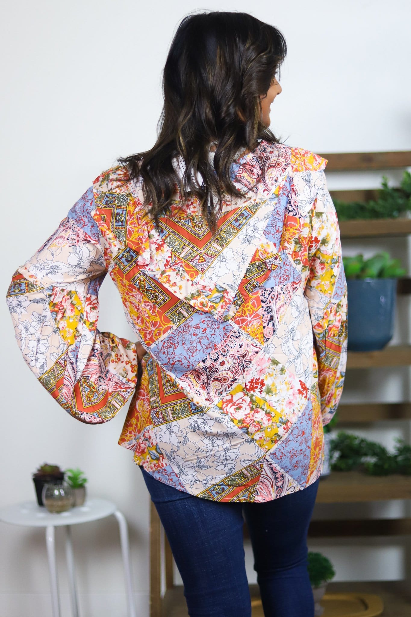 Floral Multi Color Top